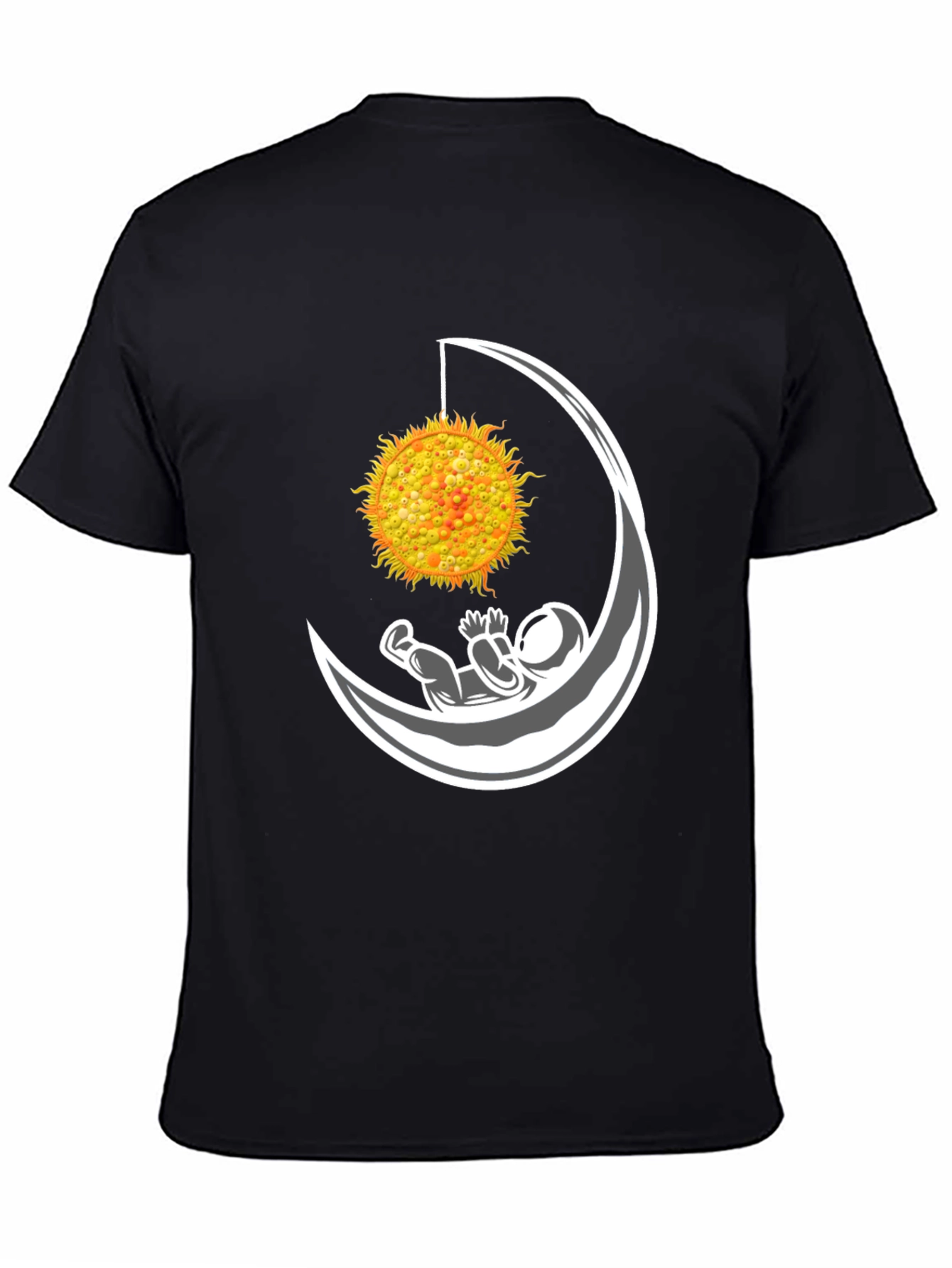 Astronaut in Moon with Sun T-Shirt