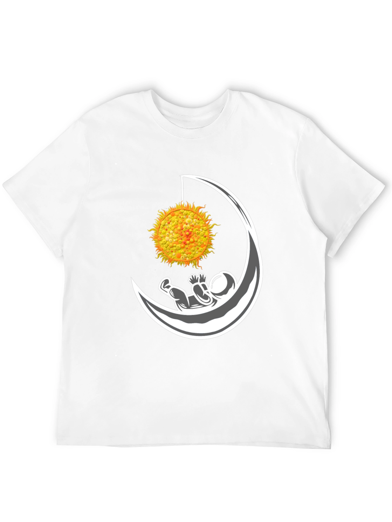 Astronaut in Moon with Sun T-Shirt