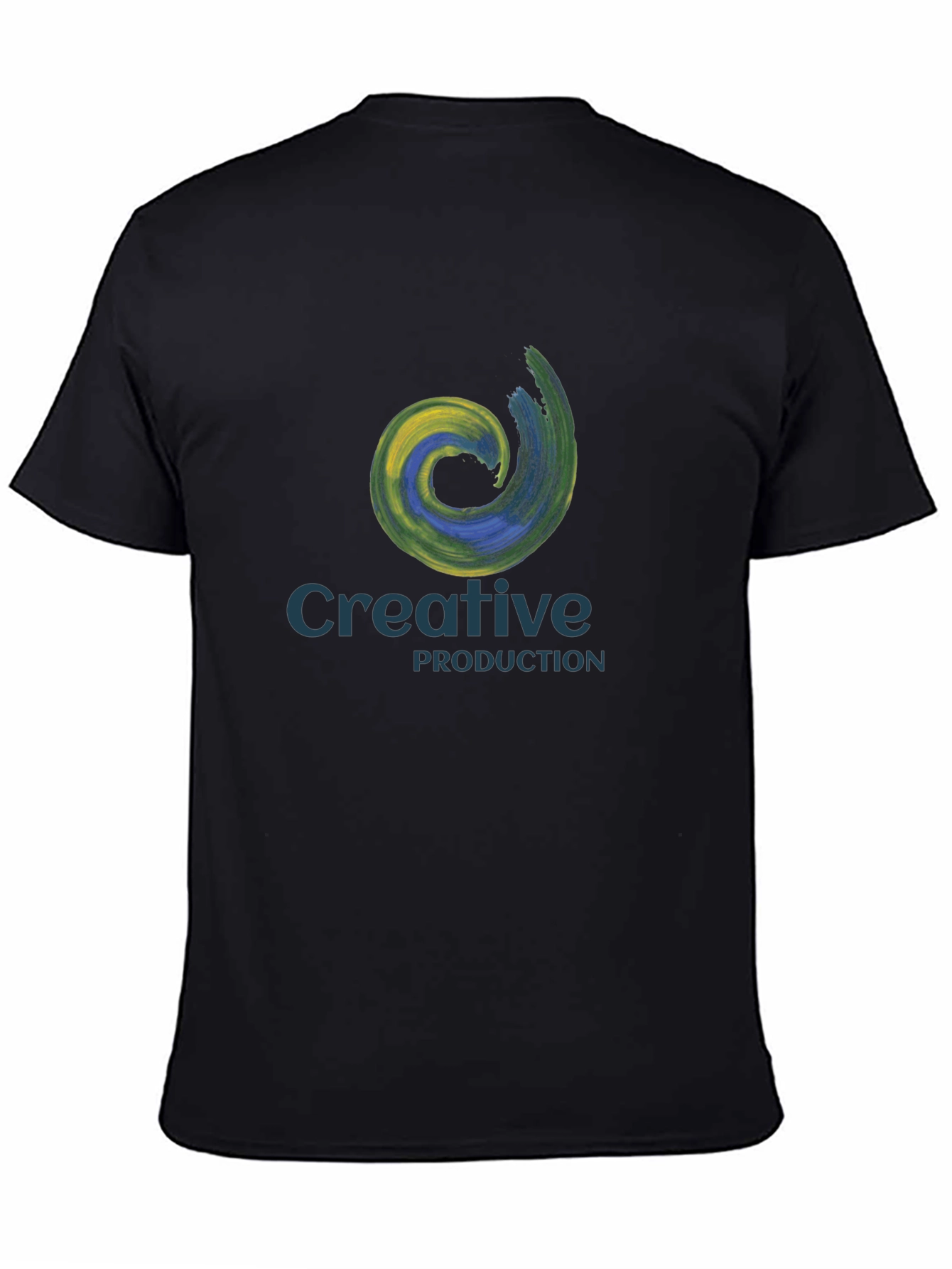 Creative Production Black Graphic Tee