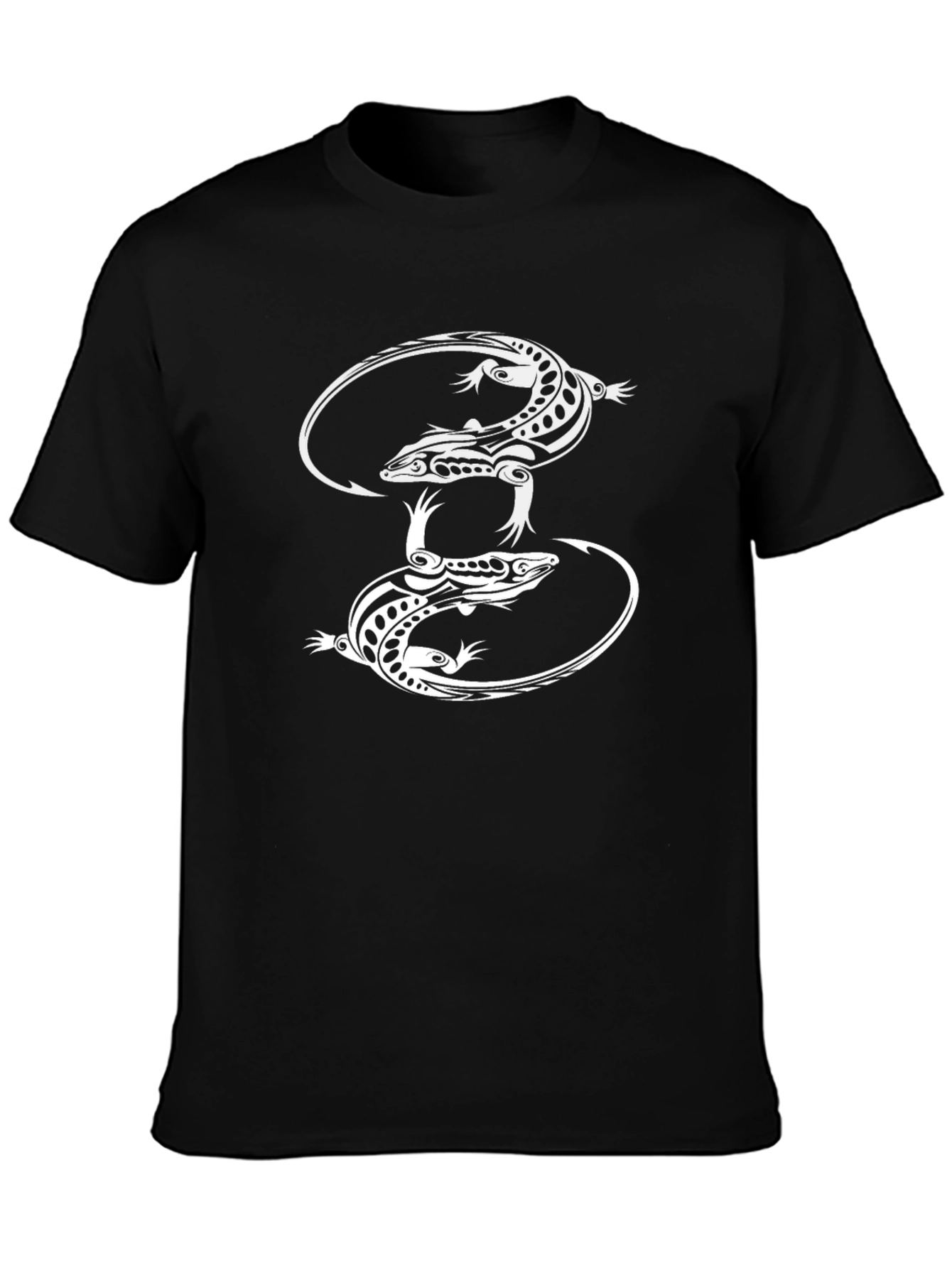 Lizard Print Tee - Stylish Graphic T-Shirt
