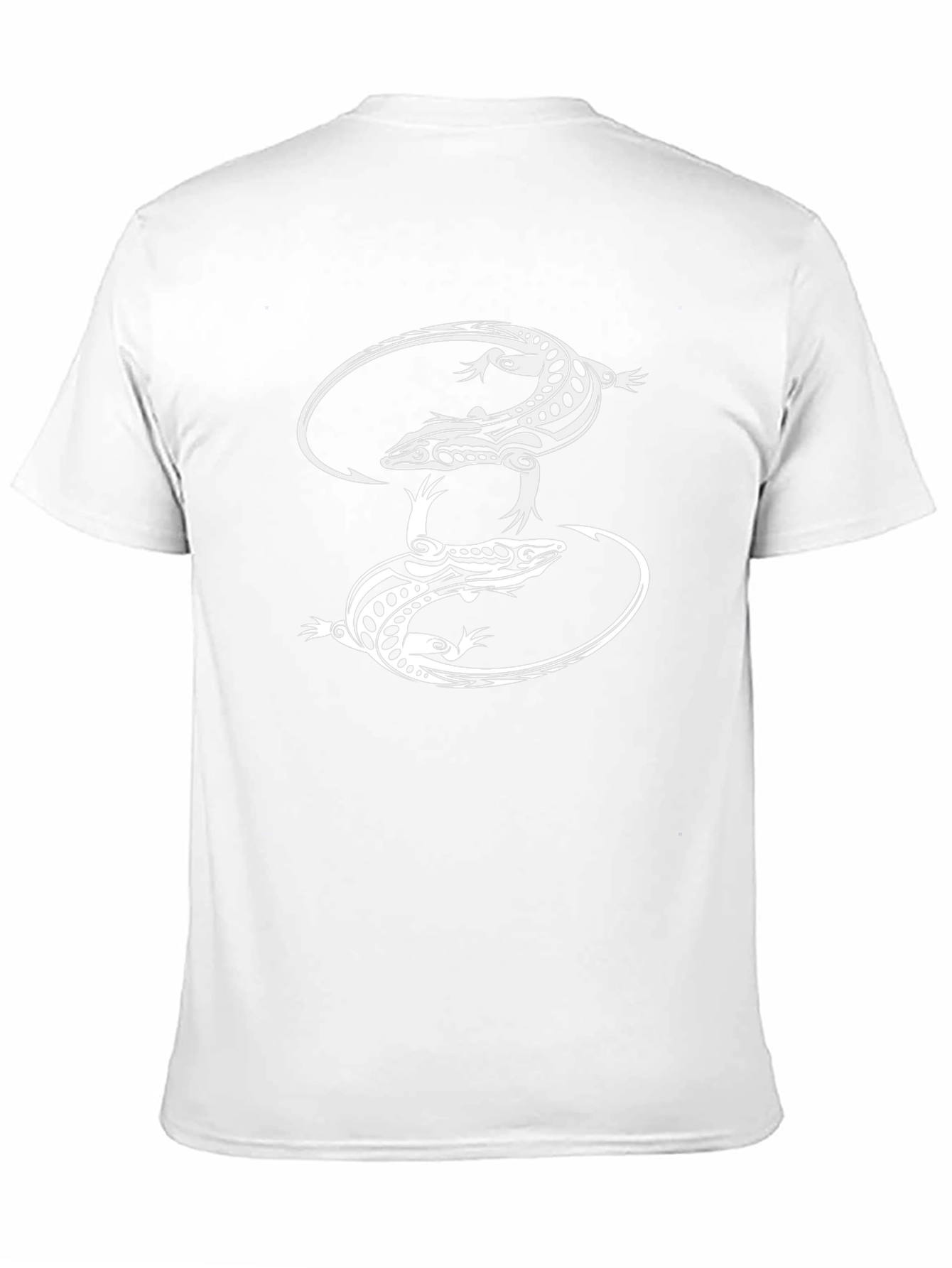 Lizard Print Tee - Stylish Graphic T-Shirt