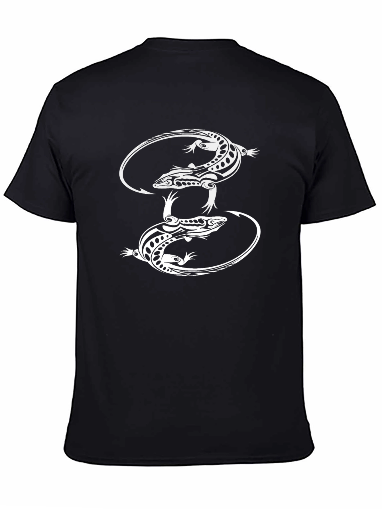 Lizard Print Tee - Stylish Graphic T-Shirt