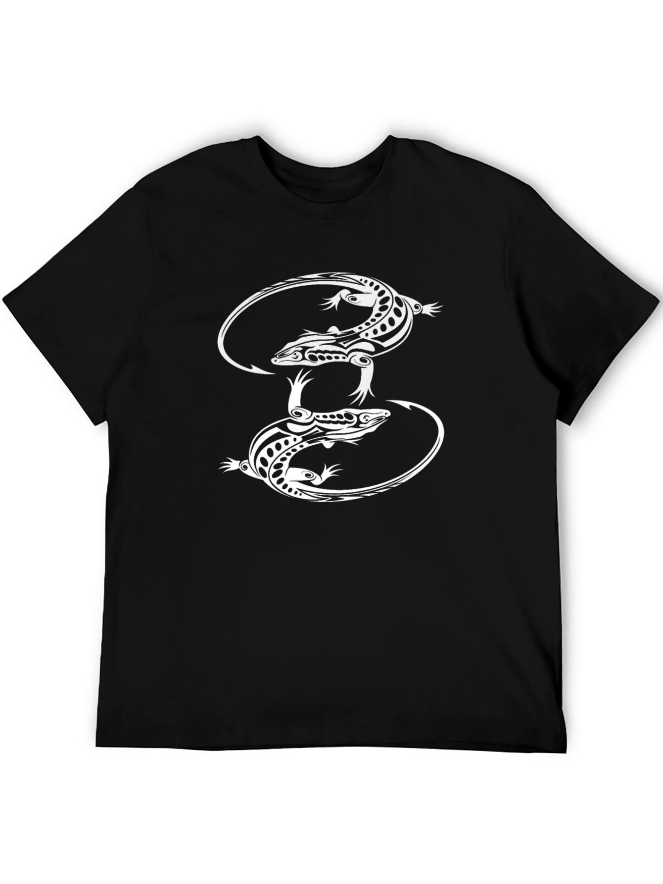Lizard Print Tee - Stylish Graphic T-Shirt