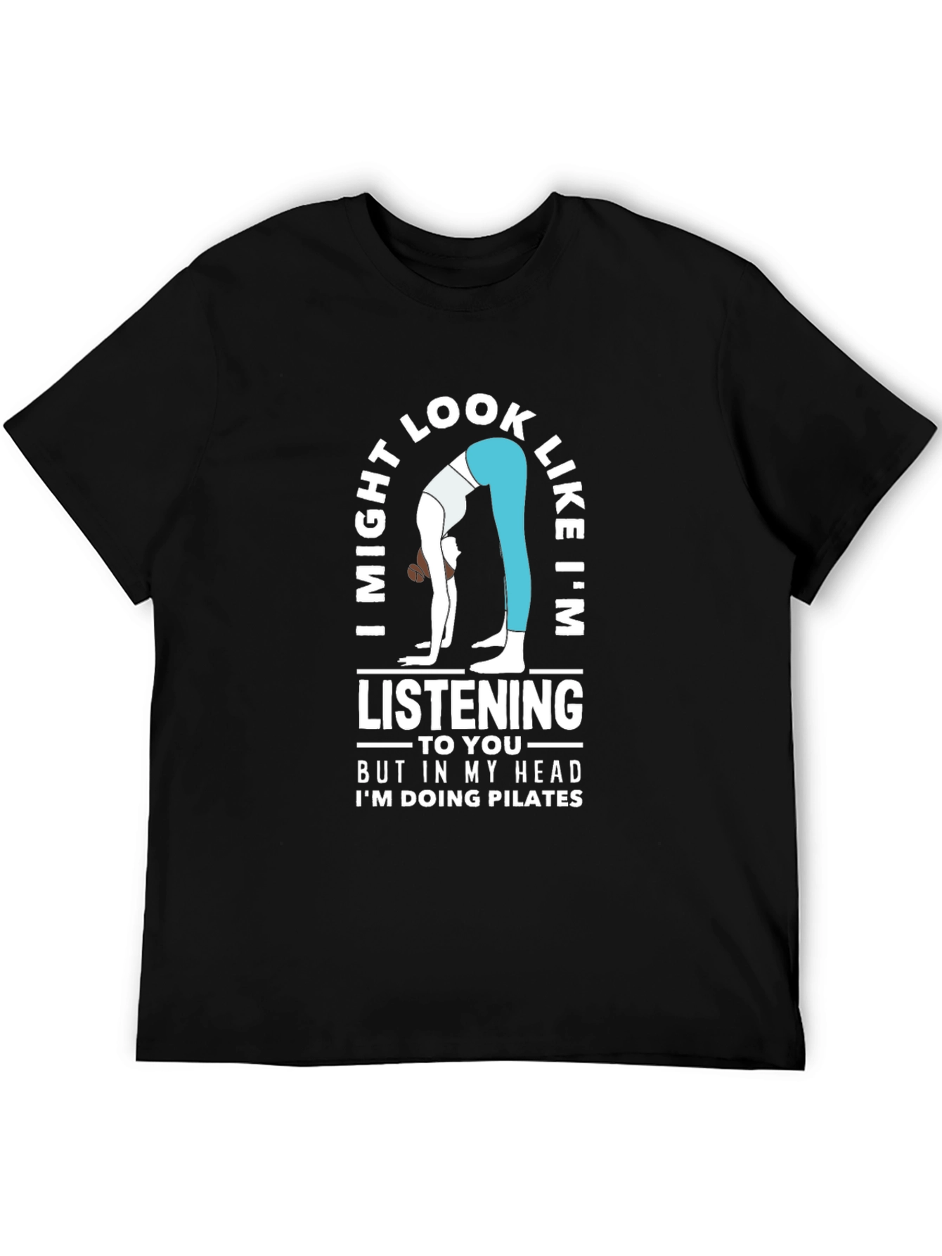 Pilates Mind T-Shirt - Funny Yoga Workout Tee