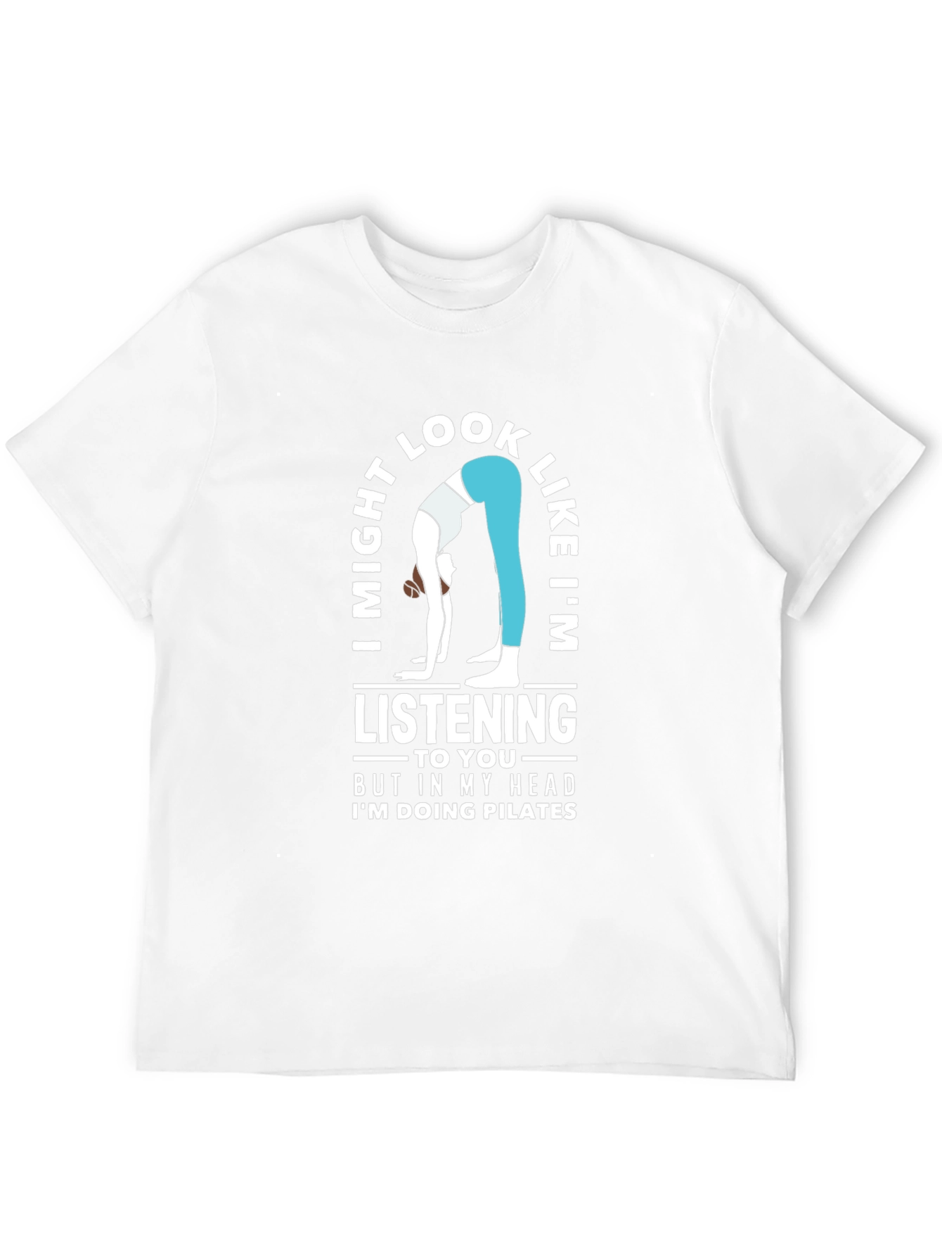 Pilates Mind T-Shirt - Funny Yoga Workout Tee