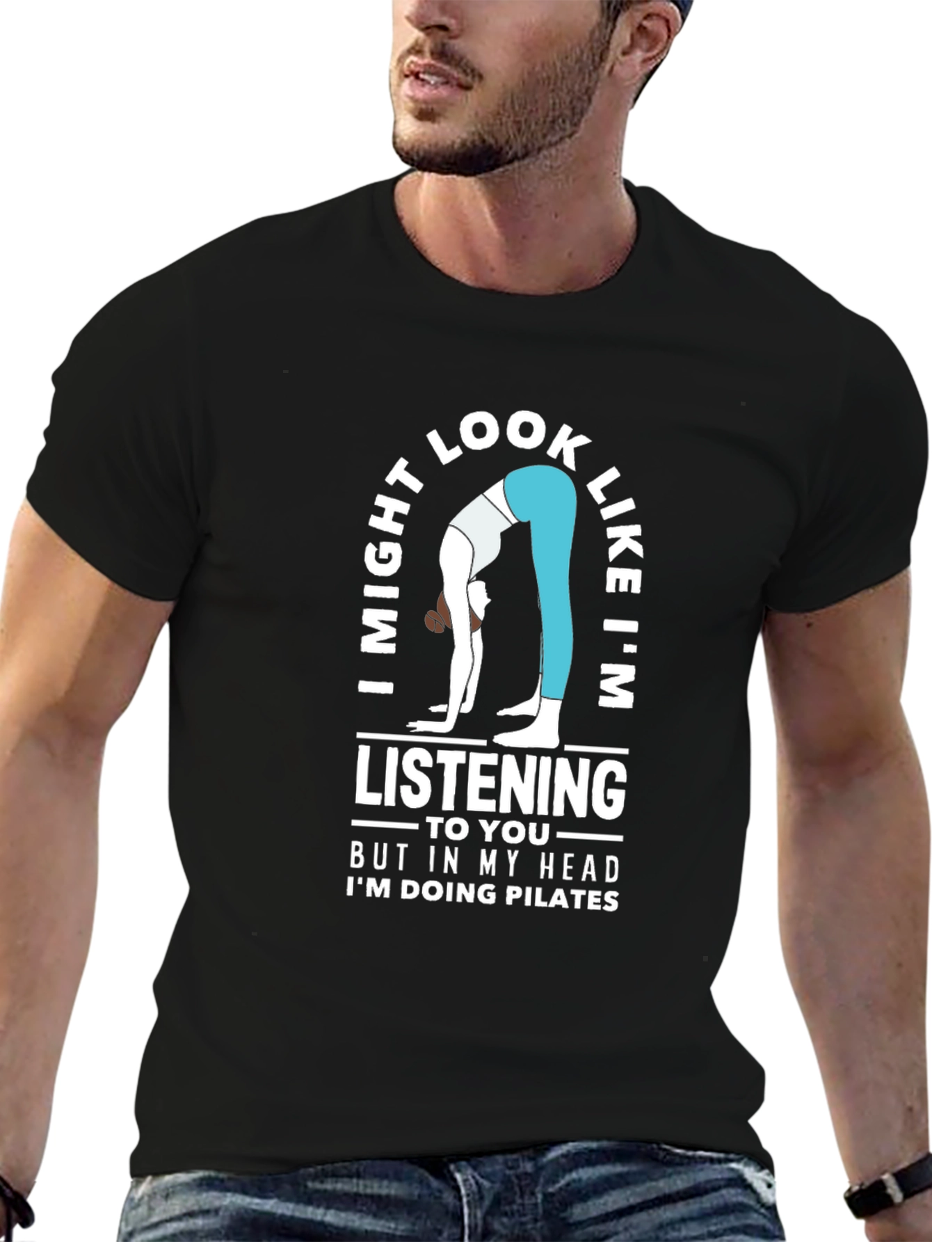 Pilates Mind T-Shirt - Funny Yoga Workout Tee