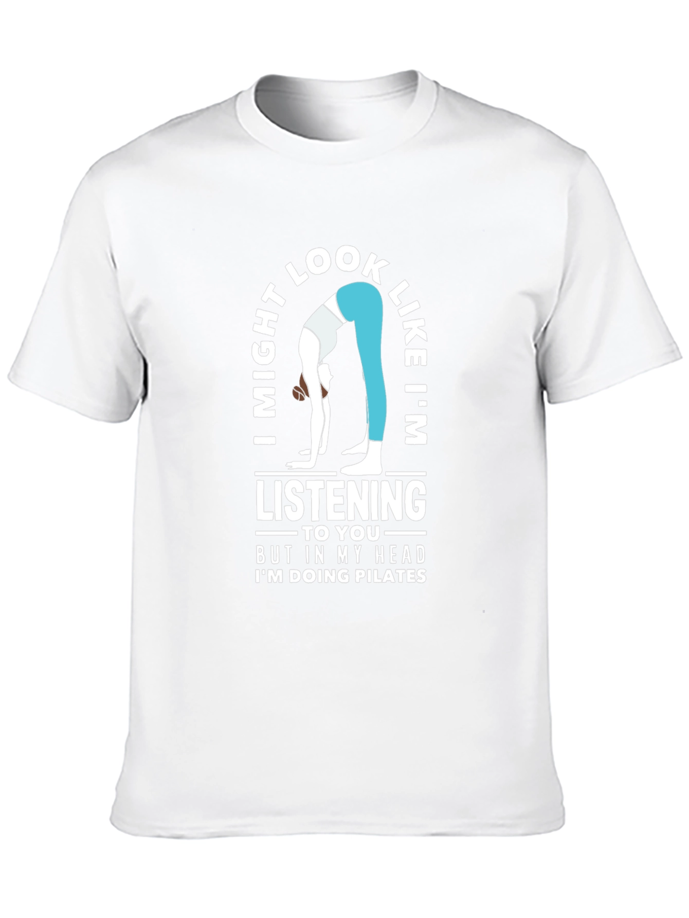 Pilates Mind T-Shirt - Funny Yoga Workout Tee