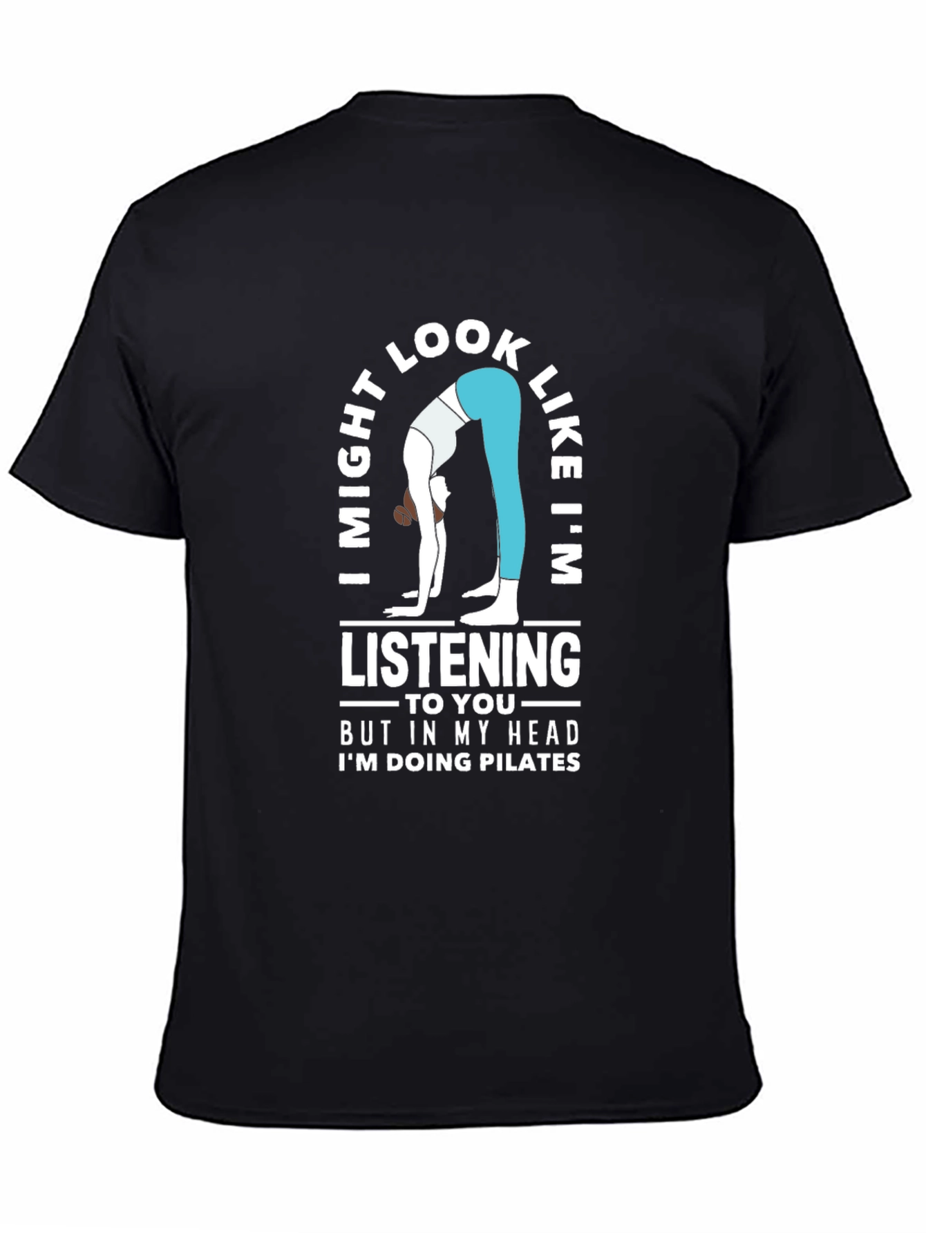 Pilates Mind T-Shirt - Funny Yoga Workout Tee