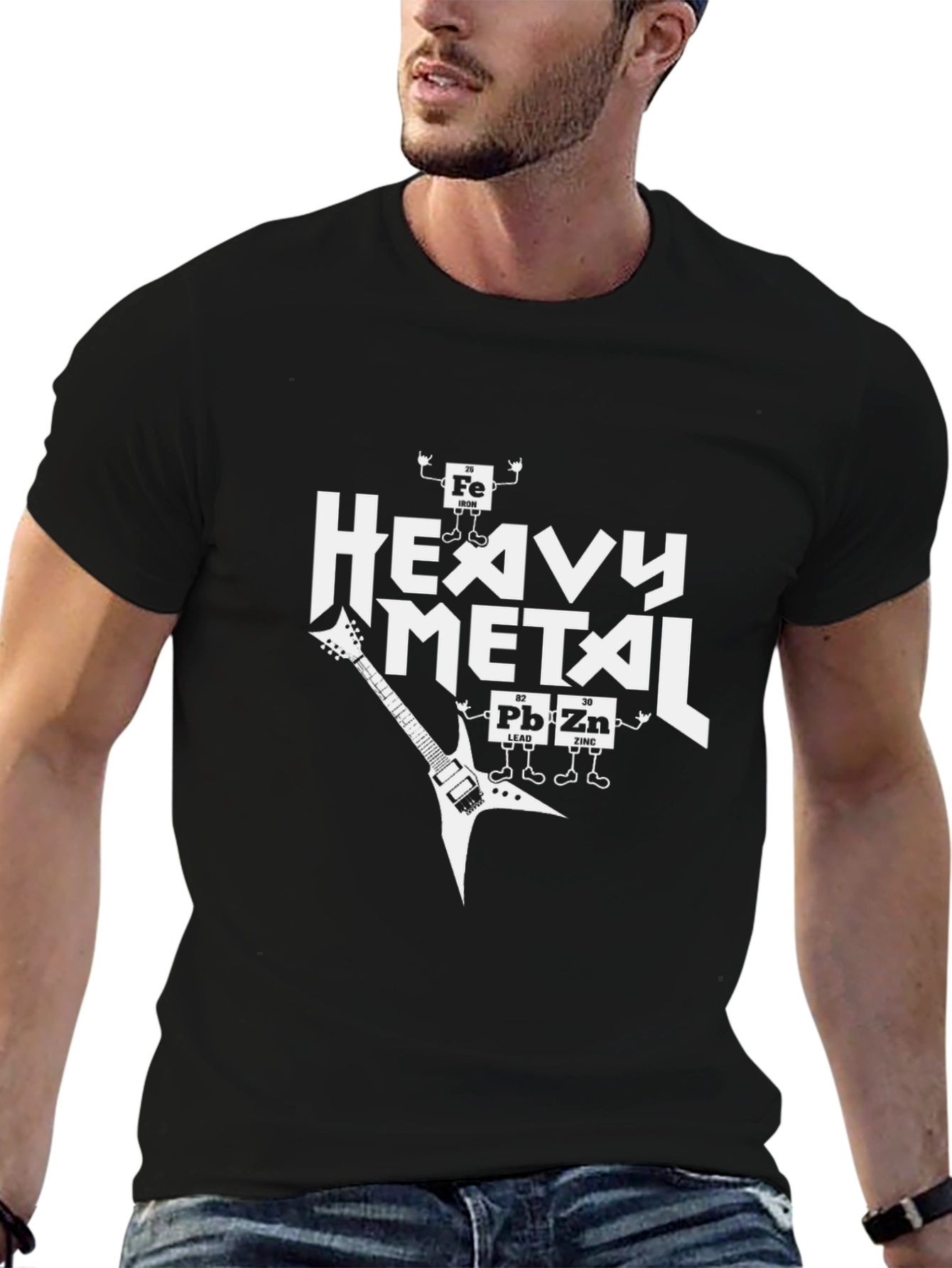 Heavy Metal Graphic T-Shirt Rock Music Tee