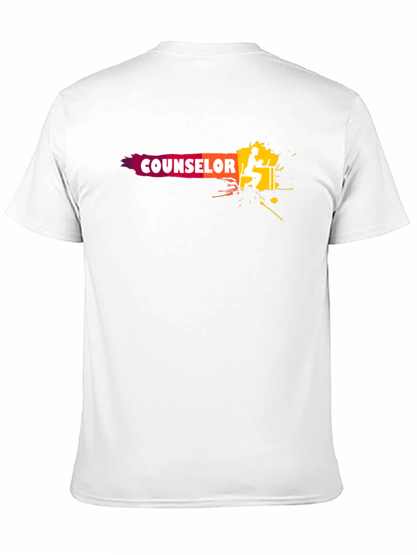 Counselor Graphic Tee - Unisex Black T-Shirt