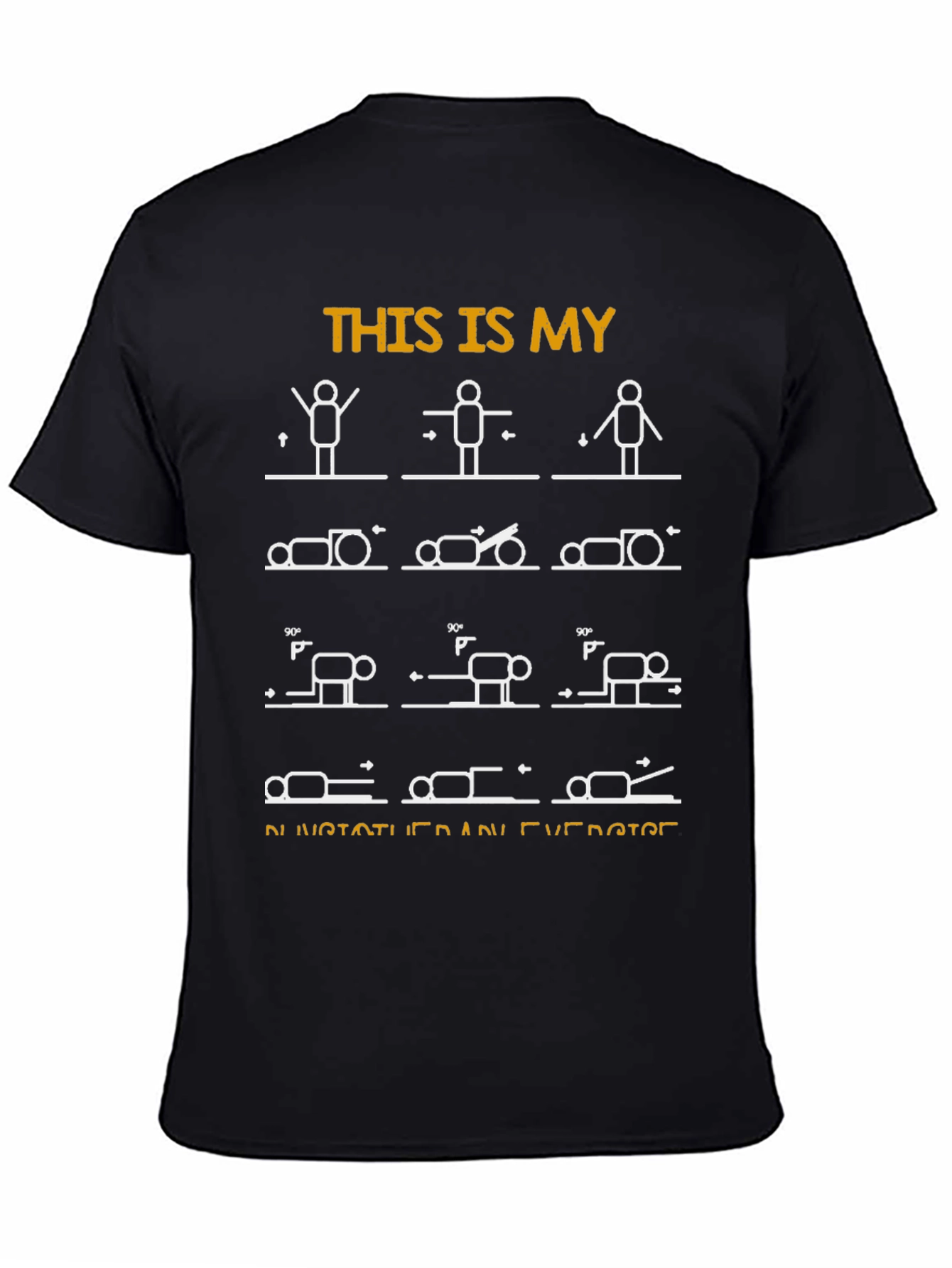 Physiotherapy Exercise T-Shirt - Funny Workout Tee