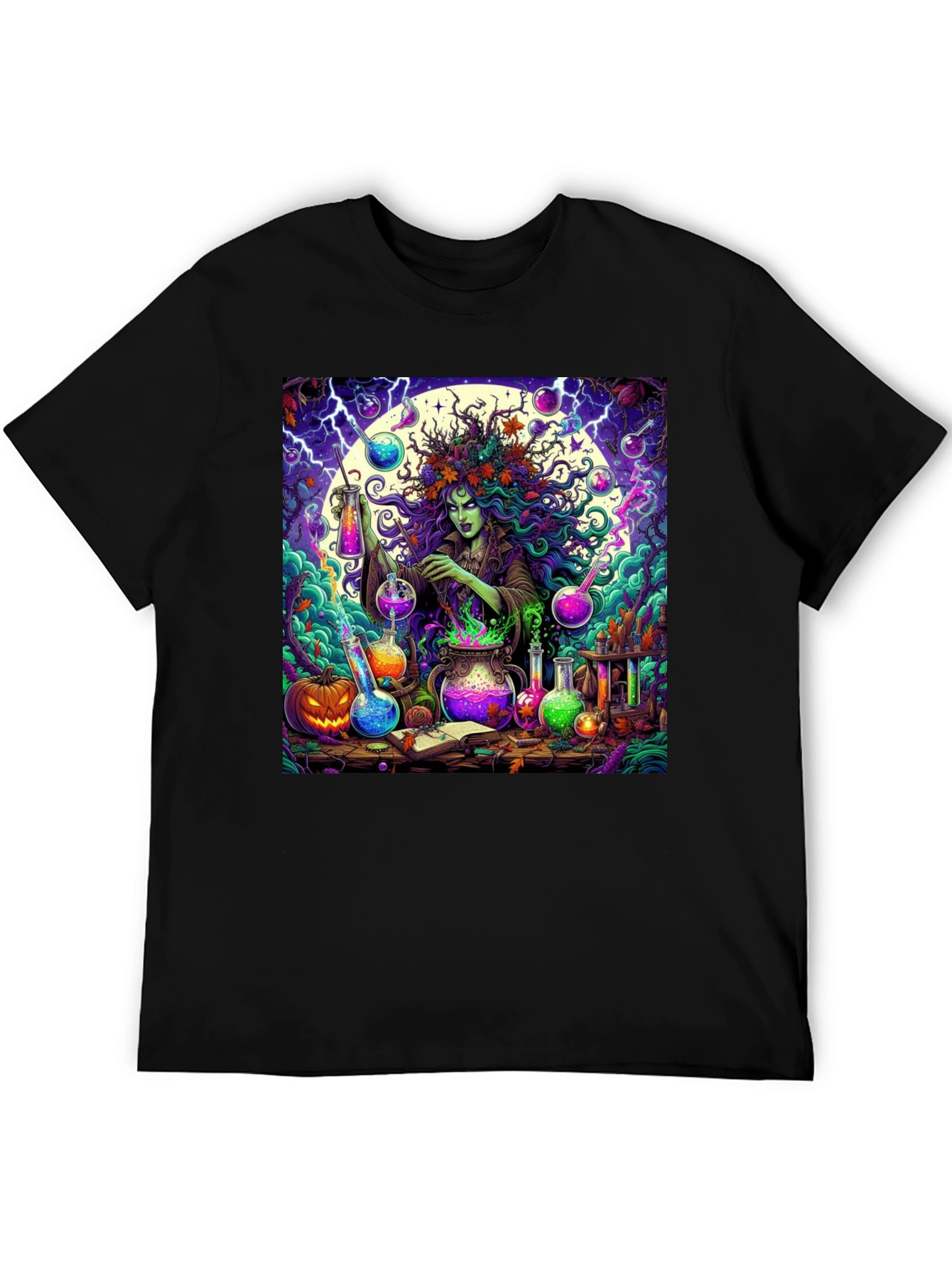 Witchs Brew Graphic Tee - Halloween T-Shirt