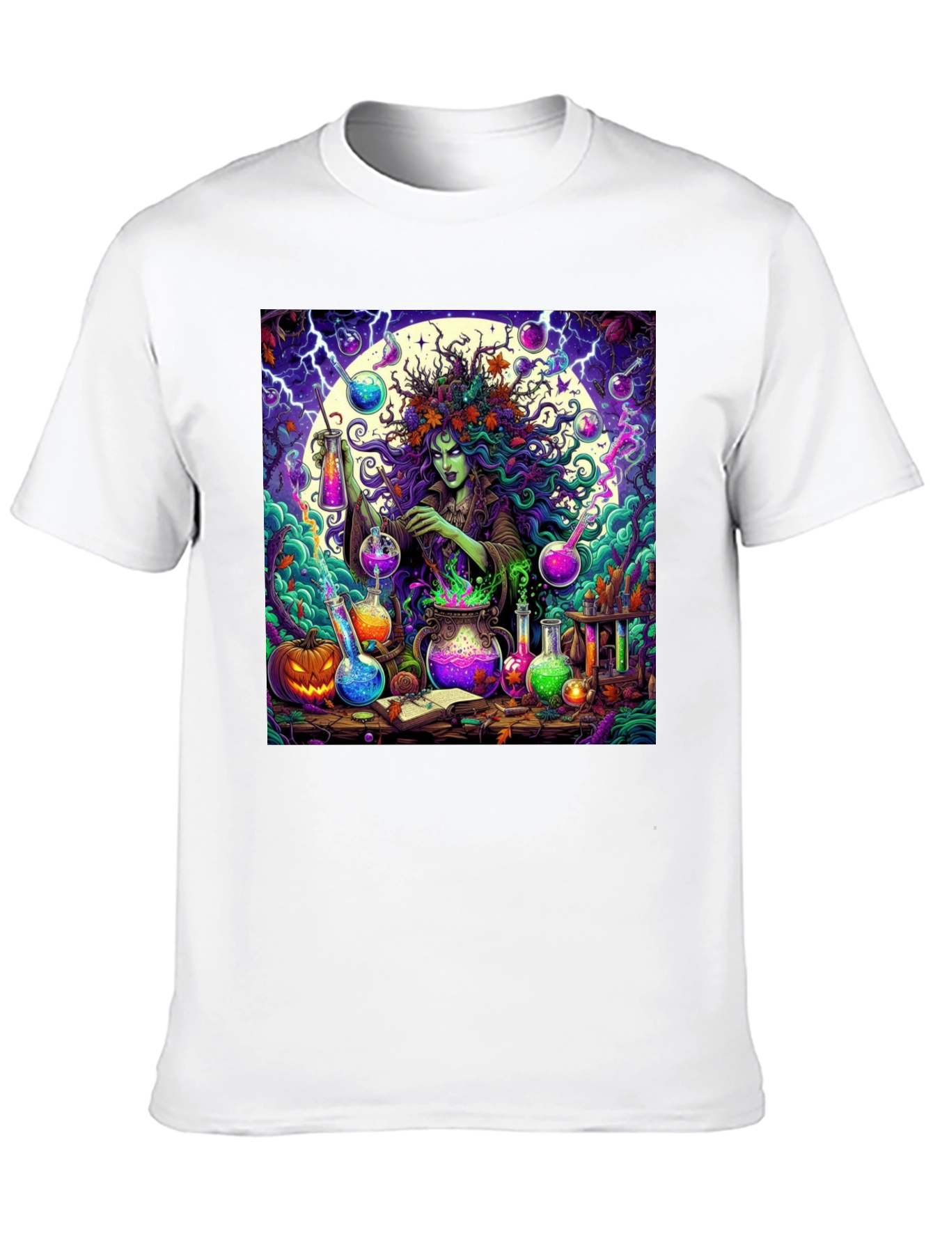 Witchs Brew Graphic Tee - Halloween T-Shirt