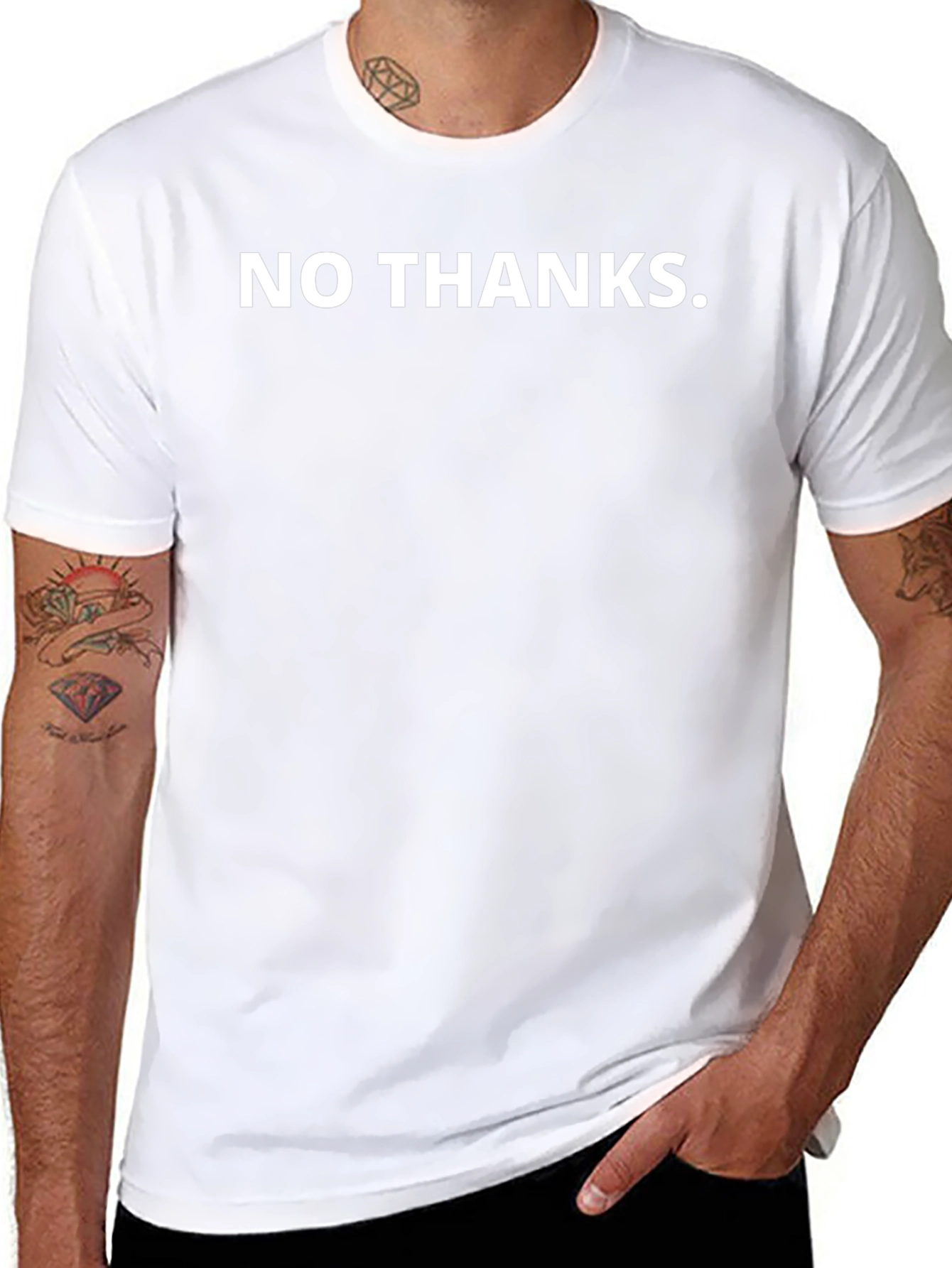 No Thanks. Graphic T-Shirt - Casual Wear