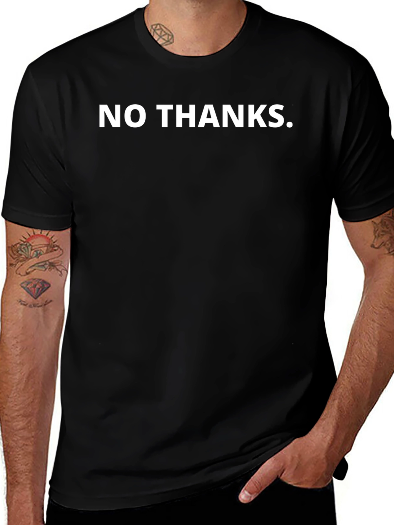 No Thanks. Graphic T-Shirt - Casual Wear