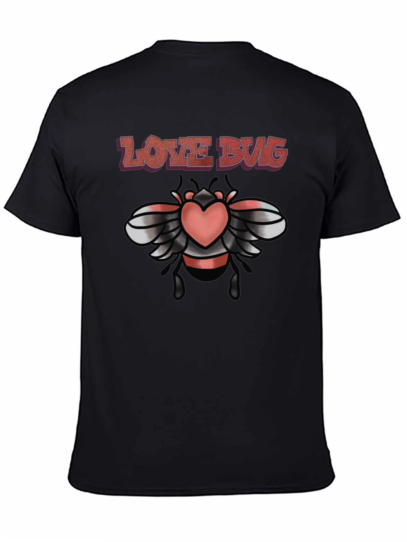 Love Bug Graphic Tee - Trendy Design