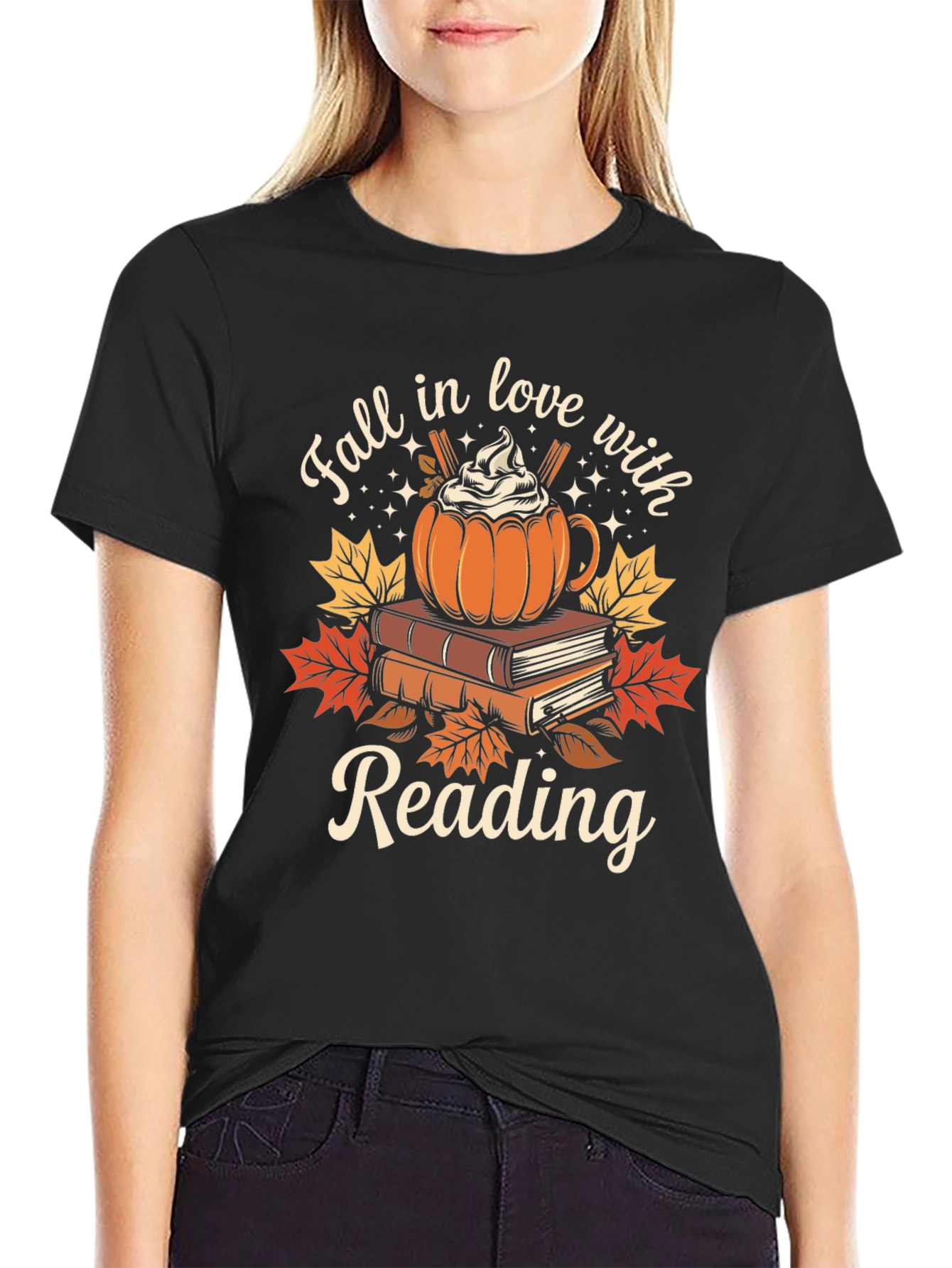 Fall in Love with Reading T-Shirt