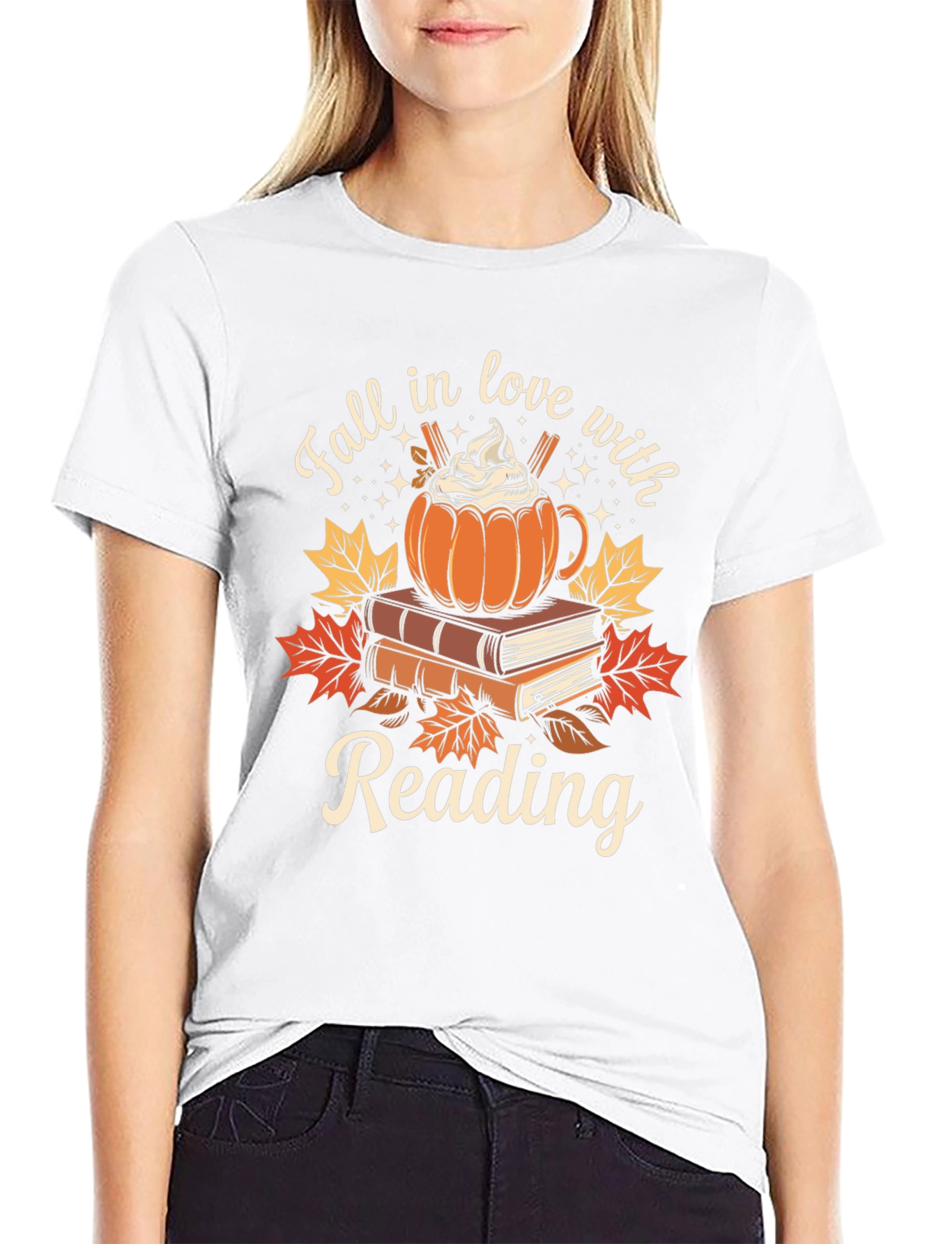 Fall in Love with Reading T-Shirt