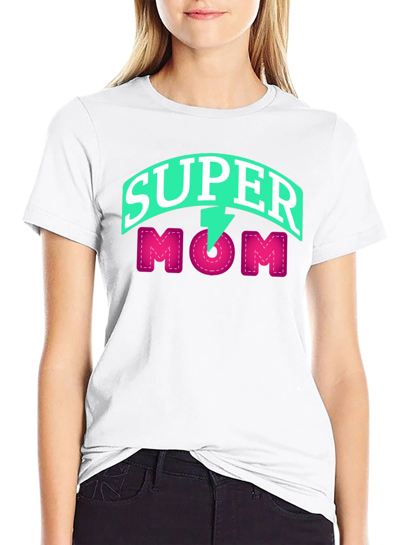 Super Mom Graphic T-Shirt