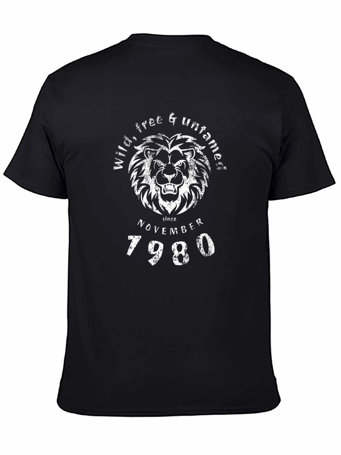 Wild & Untamed Lion Graphic T-Shirt