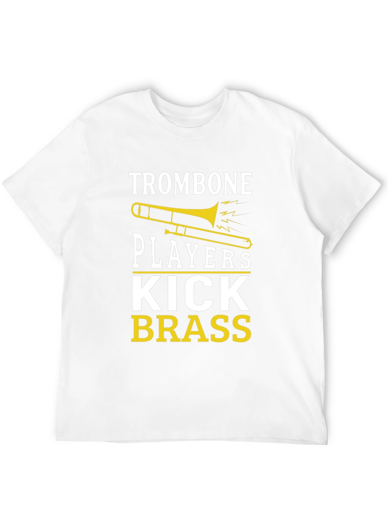 Trombone Players Kick Brass Graphic T-Shirt