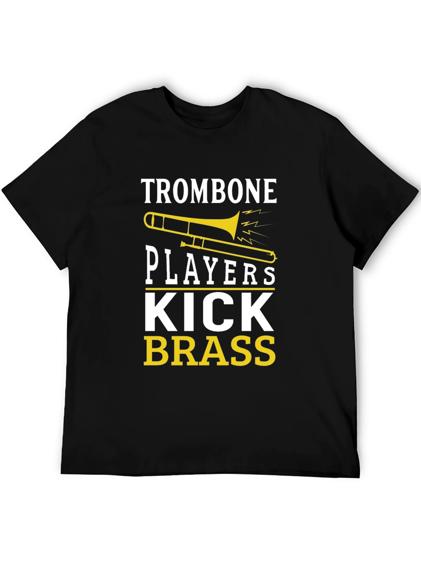Trombone Players Kick Brass Graphic T-Shirt
