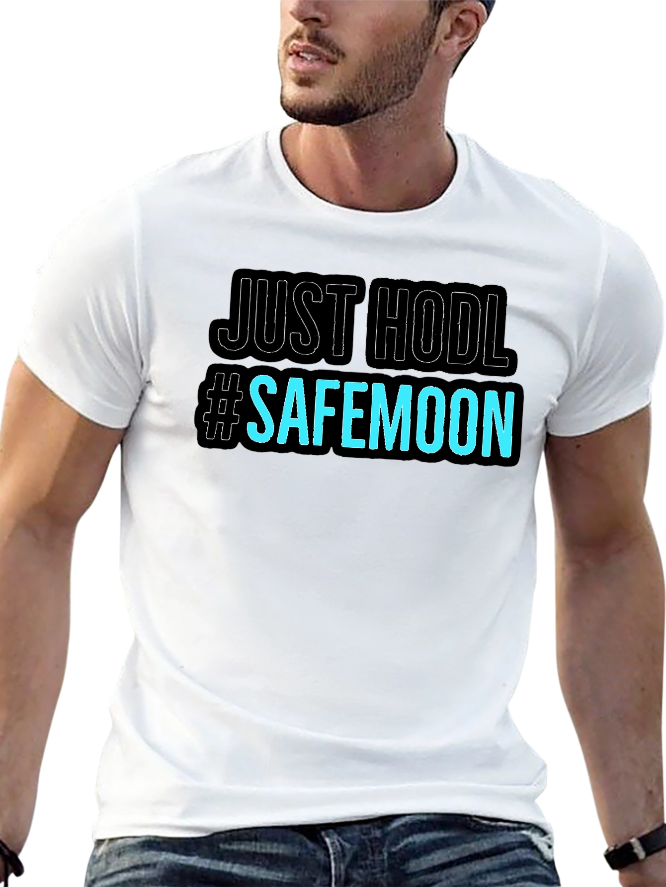 Just HODL #SAFEMOON Black T-Shirt
