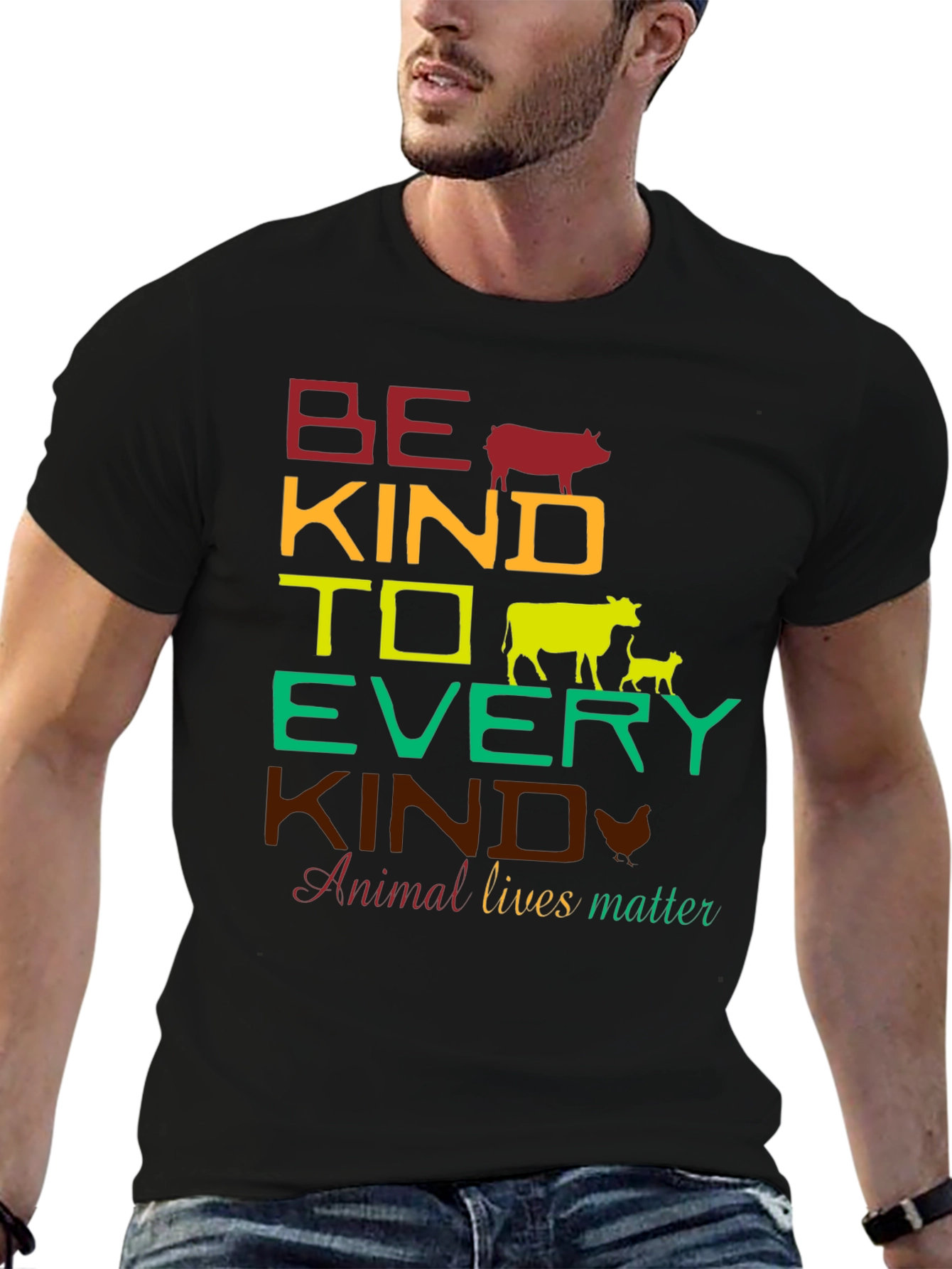 Be Kind to Every Kind Animal Rights T-Shirt