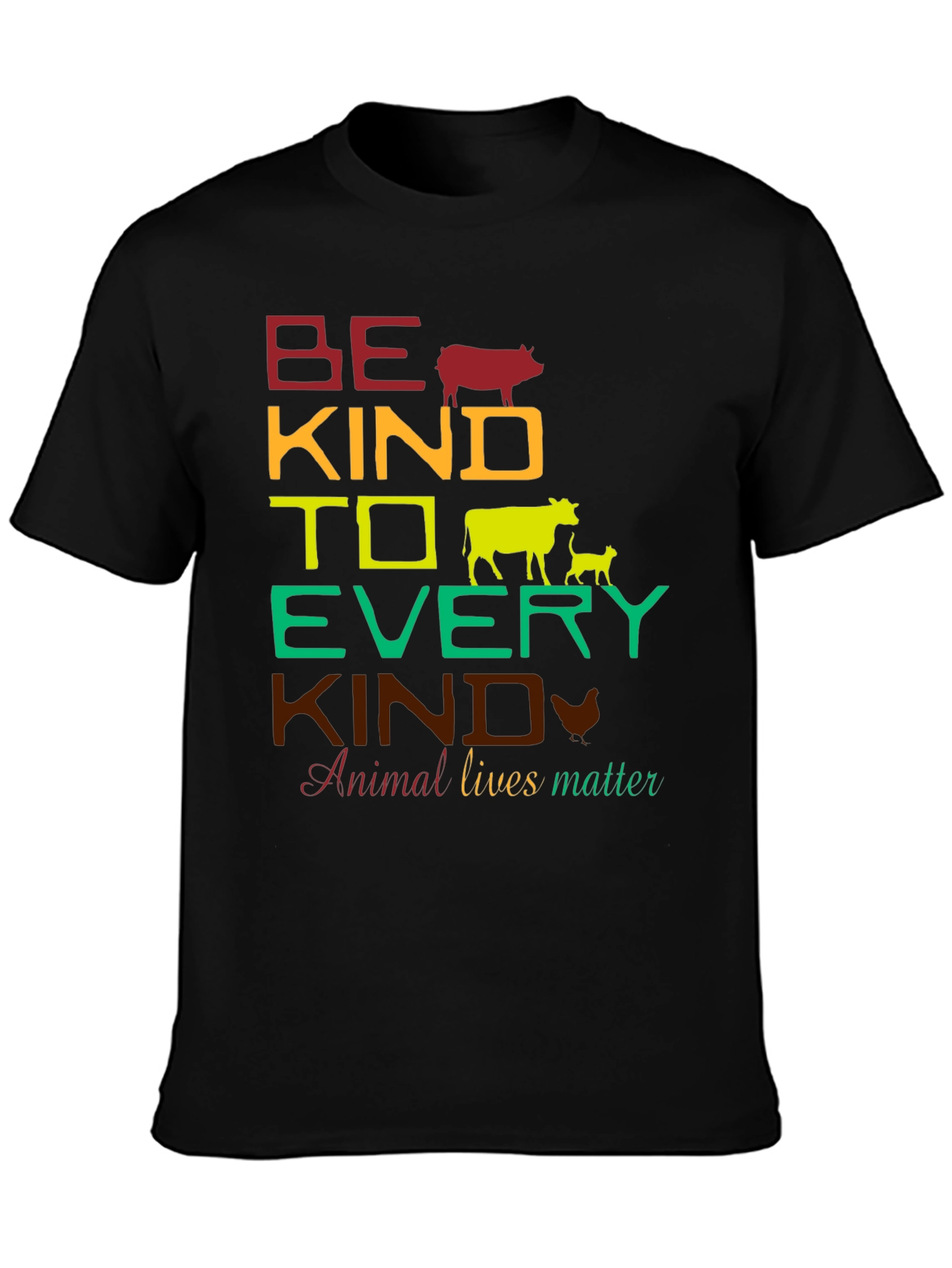 Be Kind to Every Kind Animal Rights T-Shirt