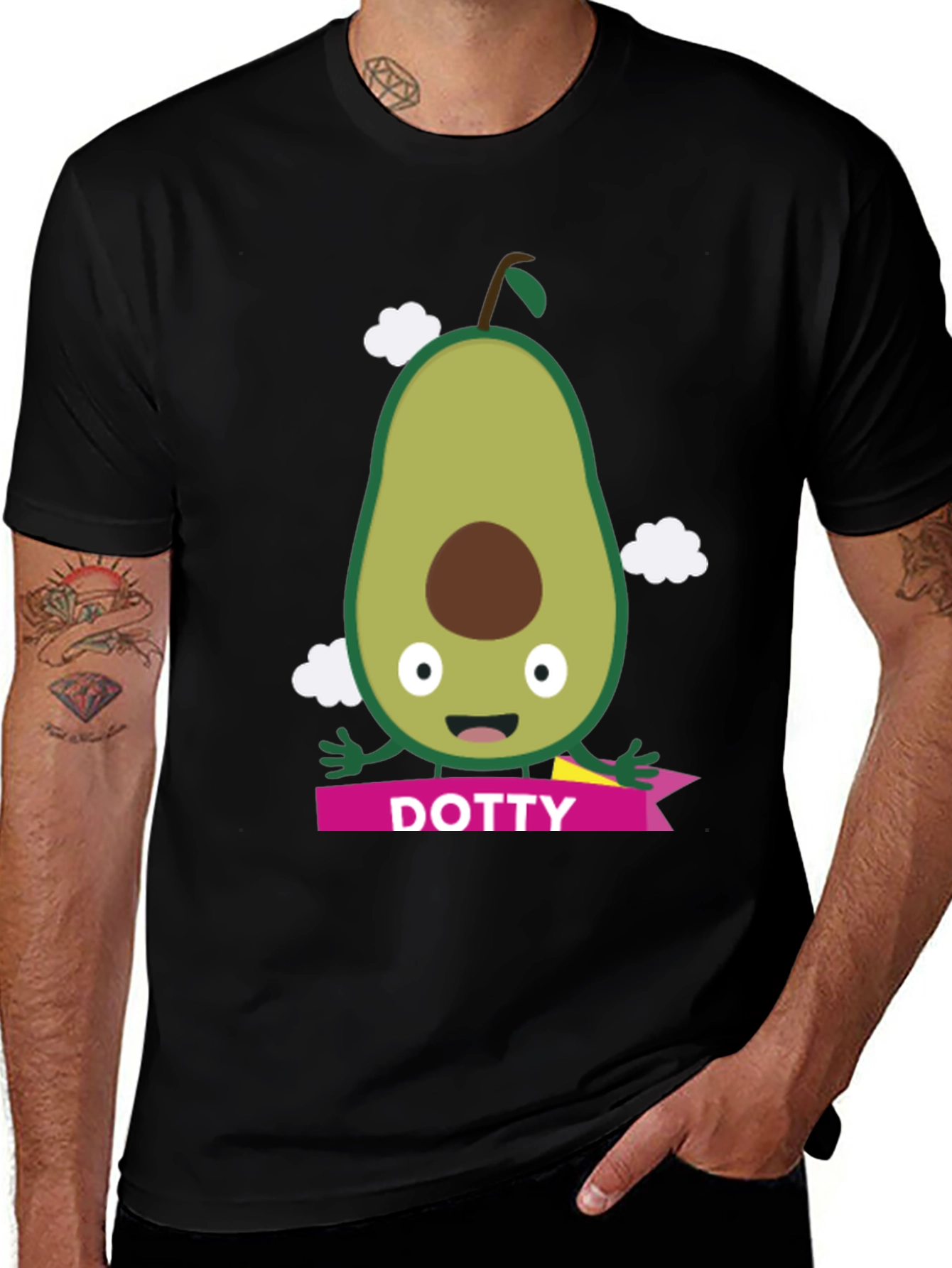 Cute Avocado Dotty T-Shirt