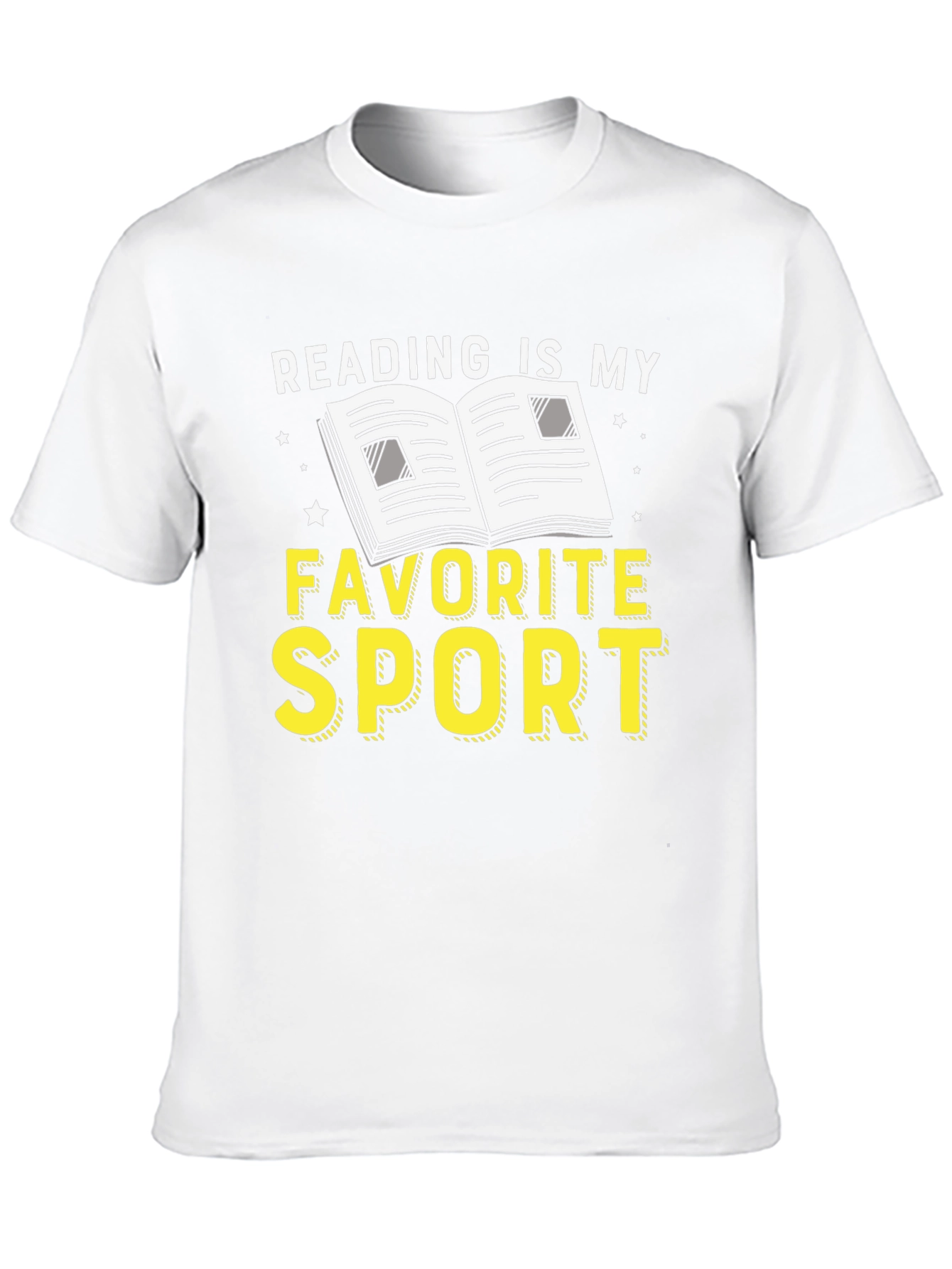 Reading is My Favorite Sport Graphic Tee