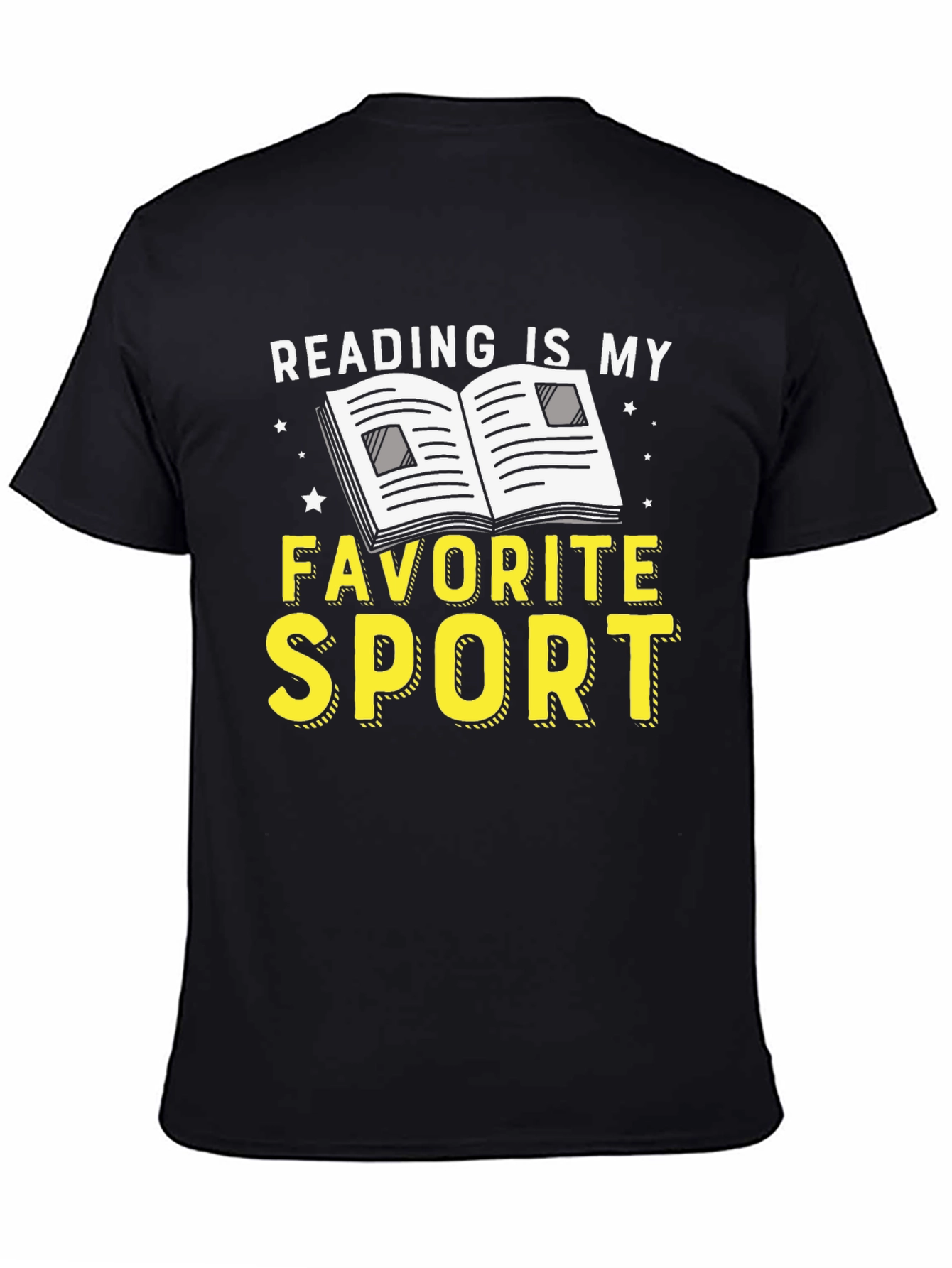 Reading is My Favorite Sport Graphic Tee