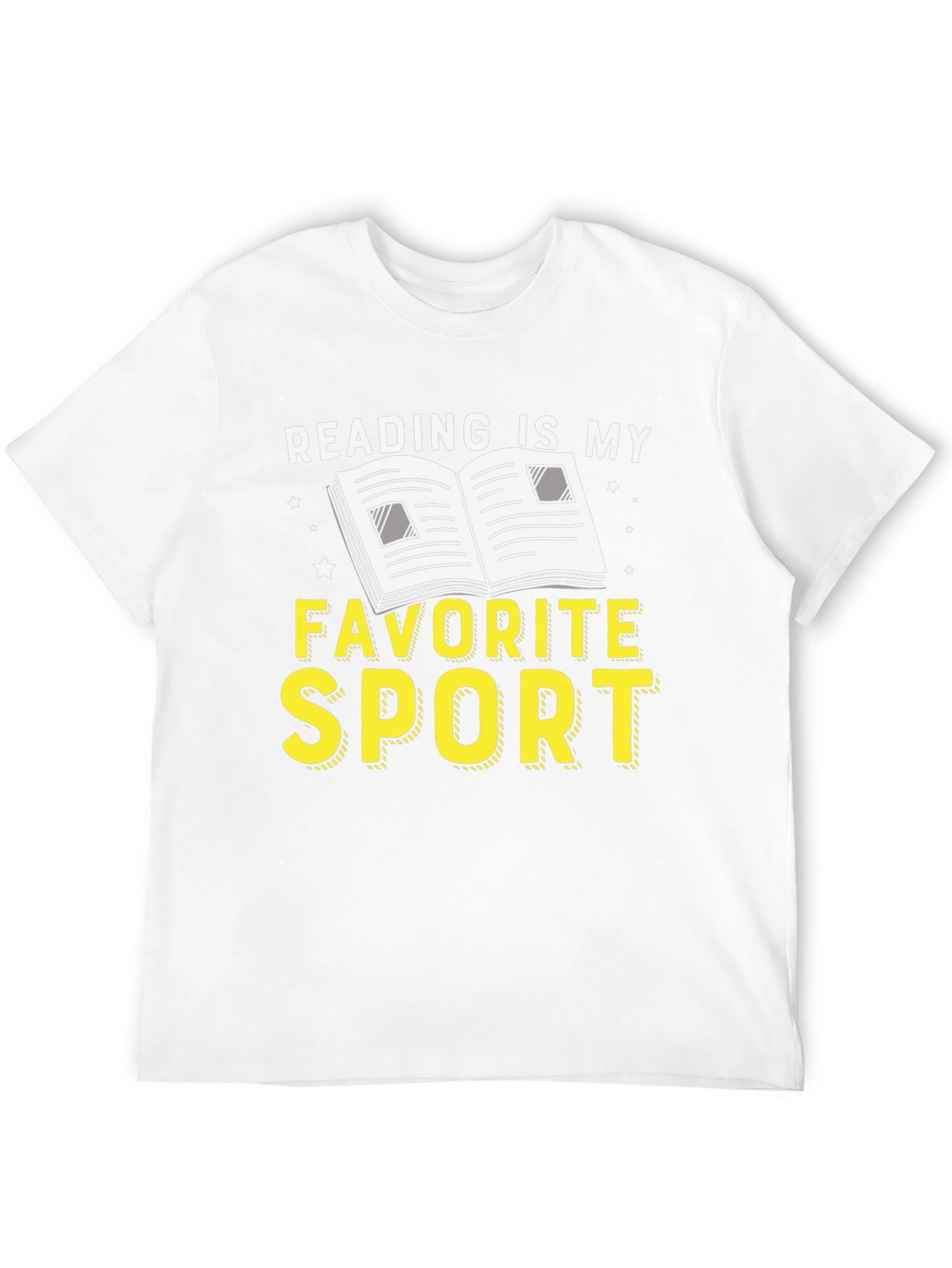 Reading is My Favorite Sport Graphic Tee