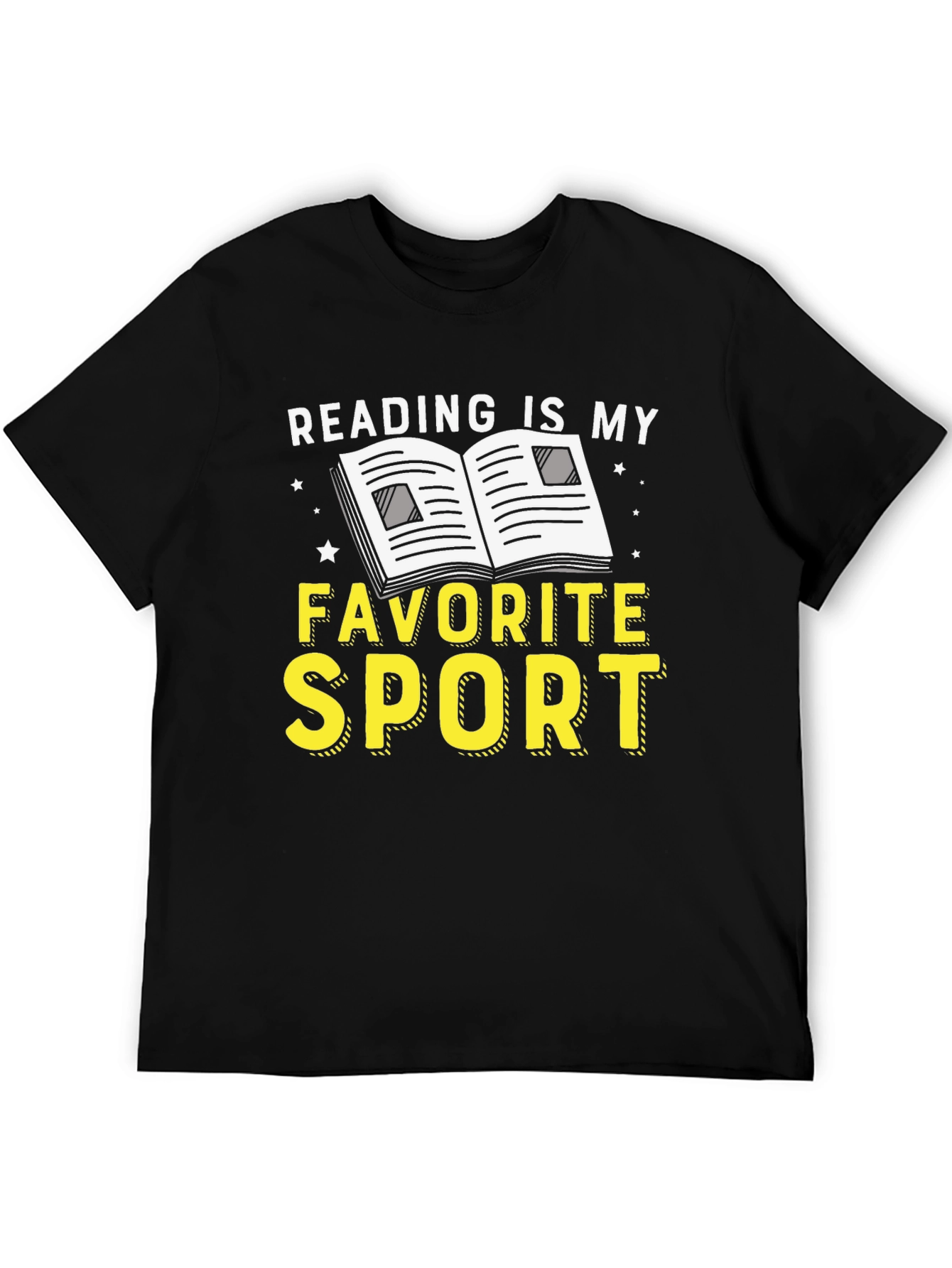 Reading is My Favorite Sport Graphic Tee