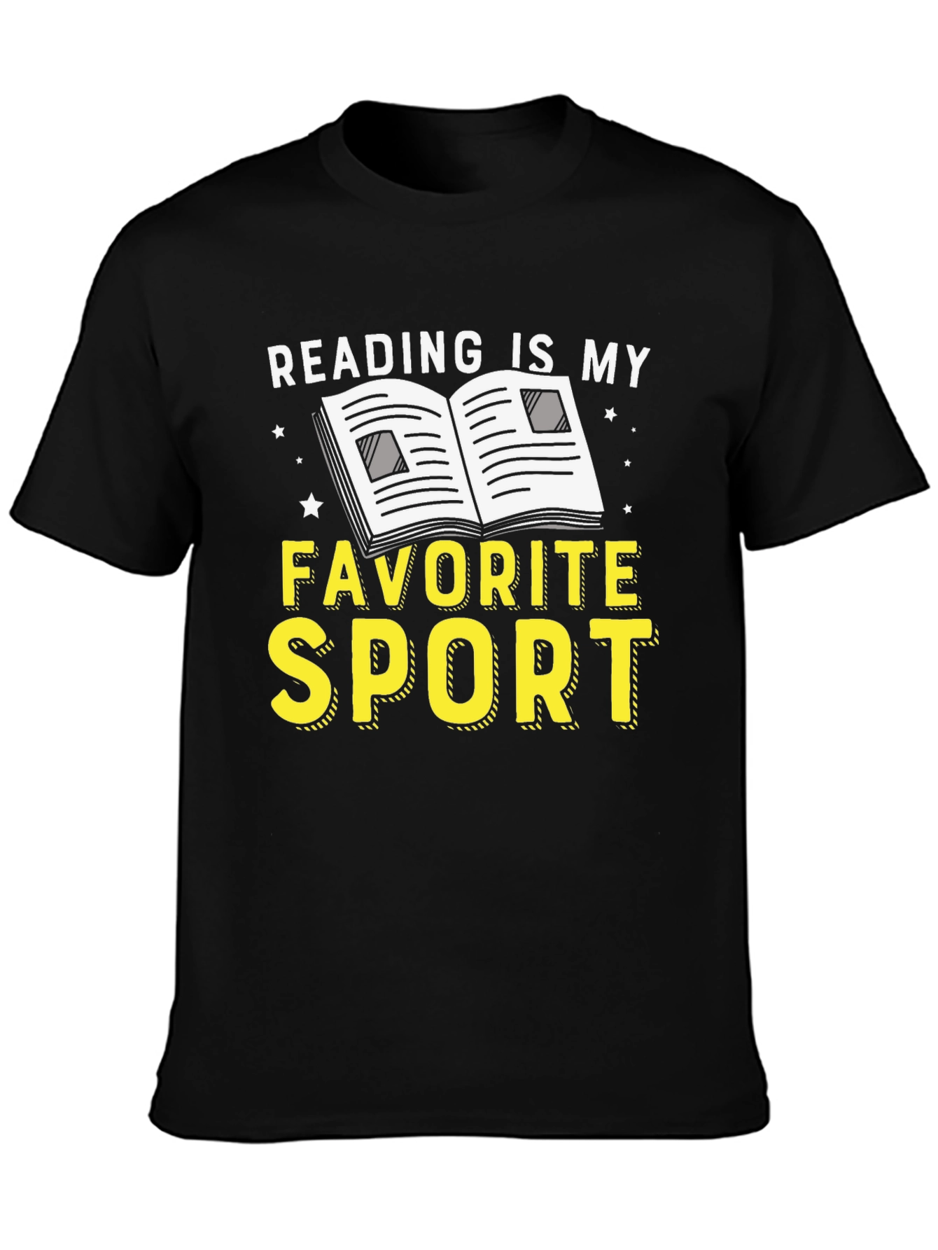 Reading is My Favorite Sport Graphic Tee