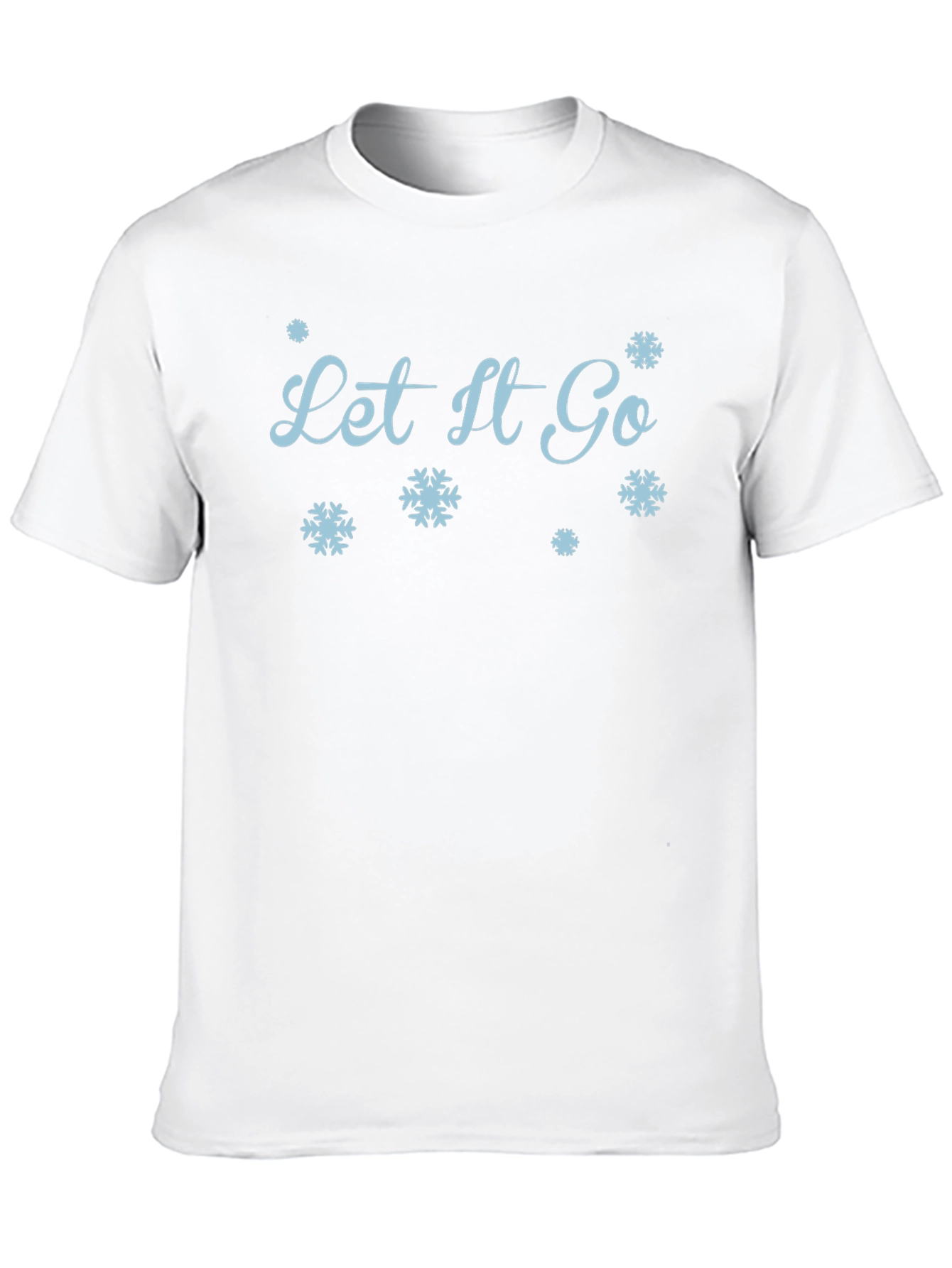Let It Go Snowflake Graphic Tee