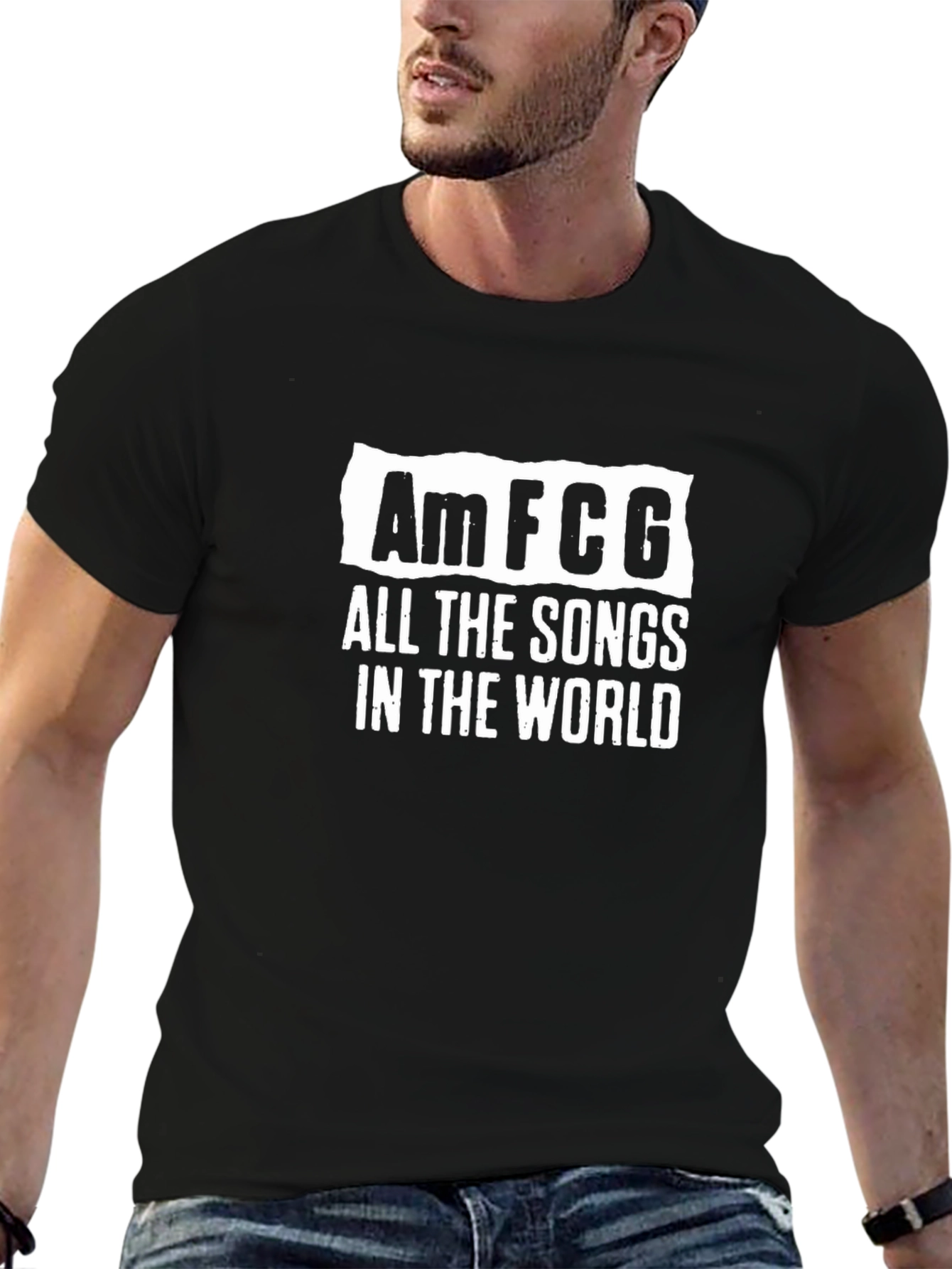 Am F C G Music Chord T-Shirt