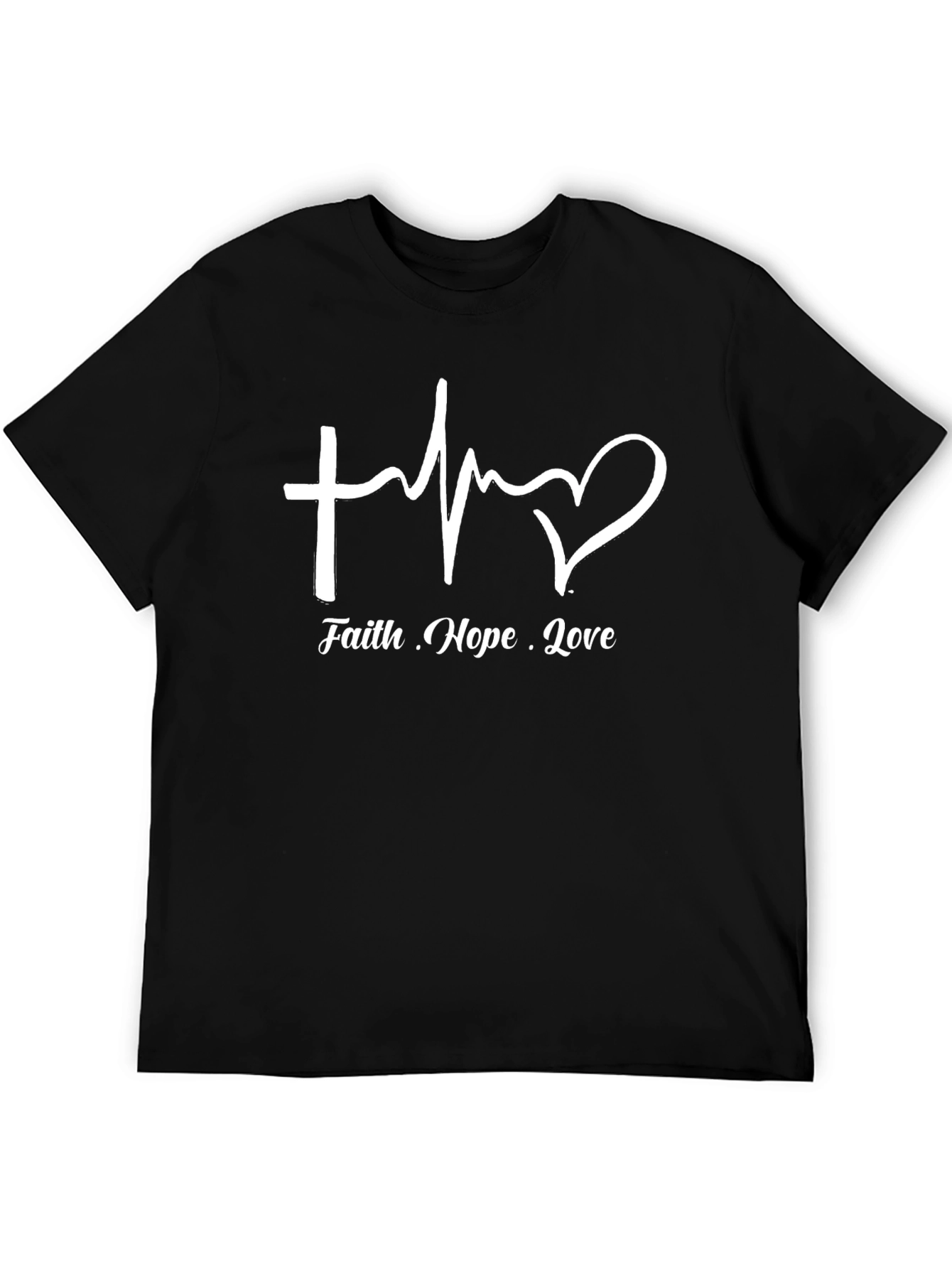 Faith Hope Love T-Shirt - Christian Inspired Tee
