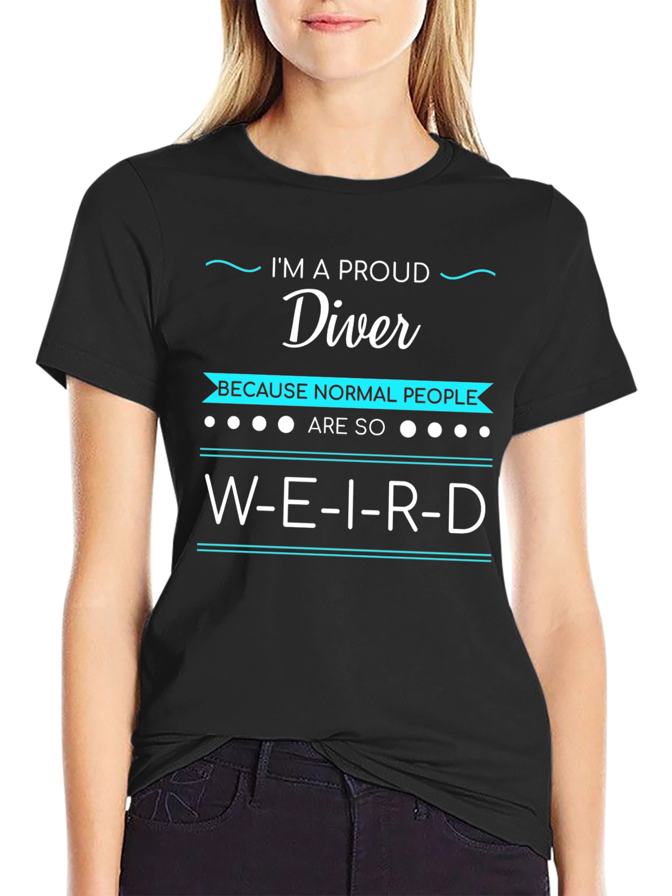 Proud Diver Weird T-Shirt - Funny Diving Apparel