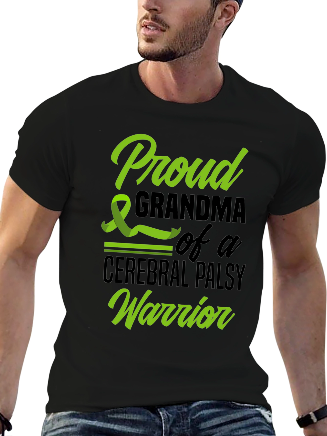 Proud Grandma Cerebral Palsy Warrior T-Shirt