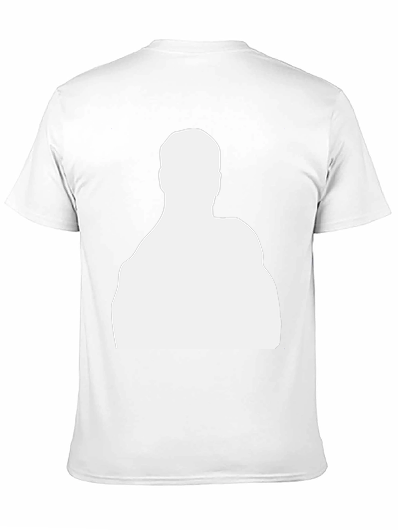 Silhouette Graphic Tee - Black Cotton Casual Wear