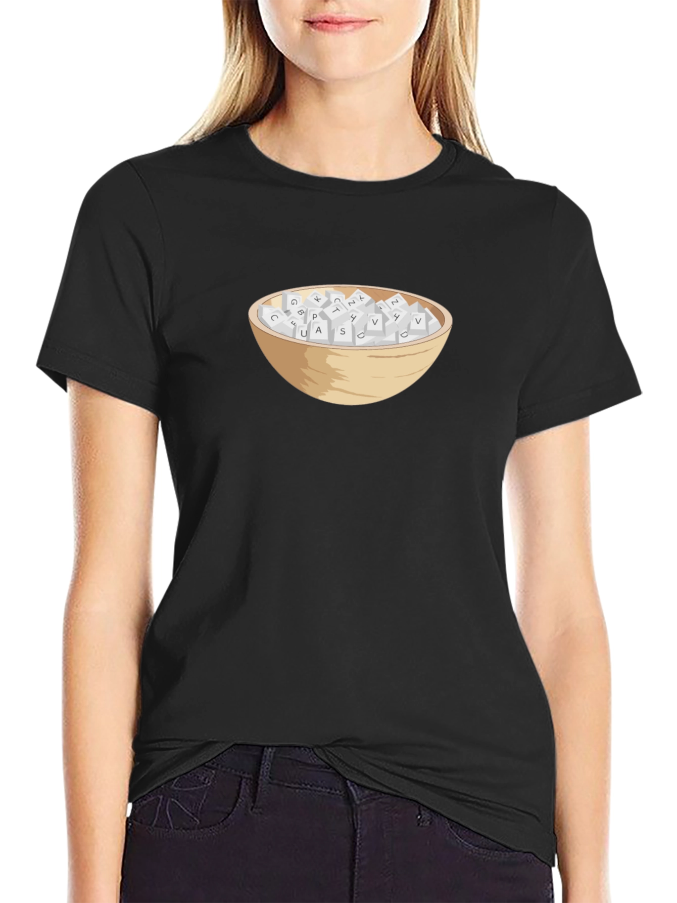 Bowl of Letters T-Shirt