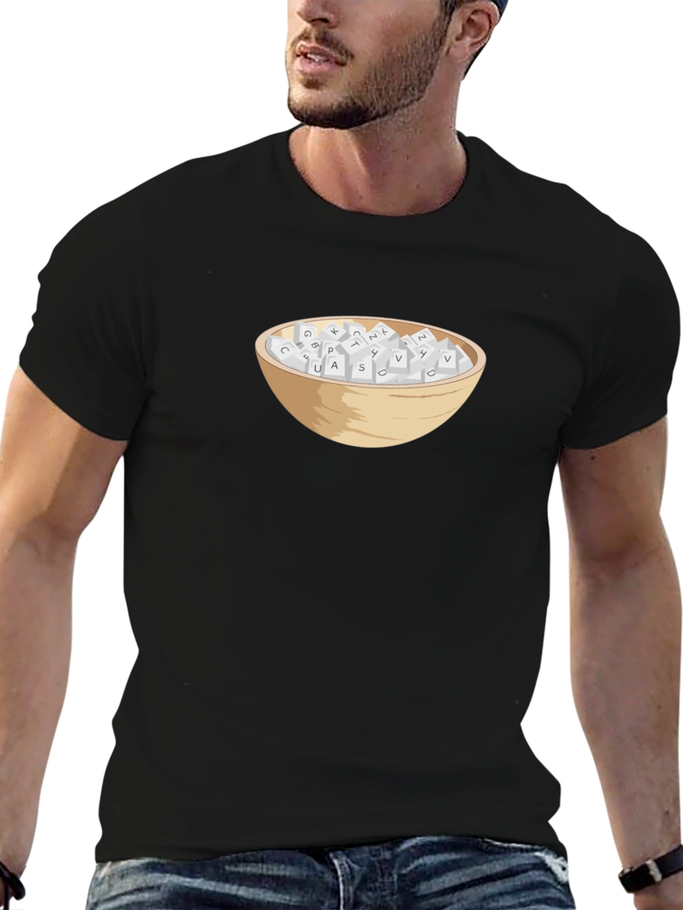 Bowl of Letters T-Shirt