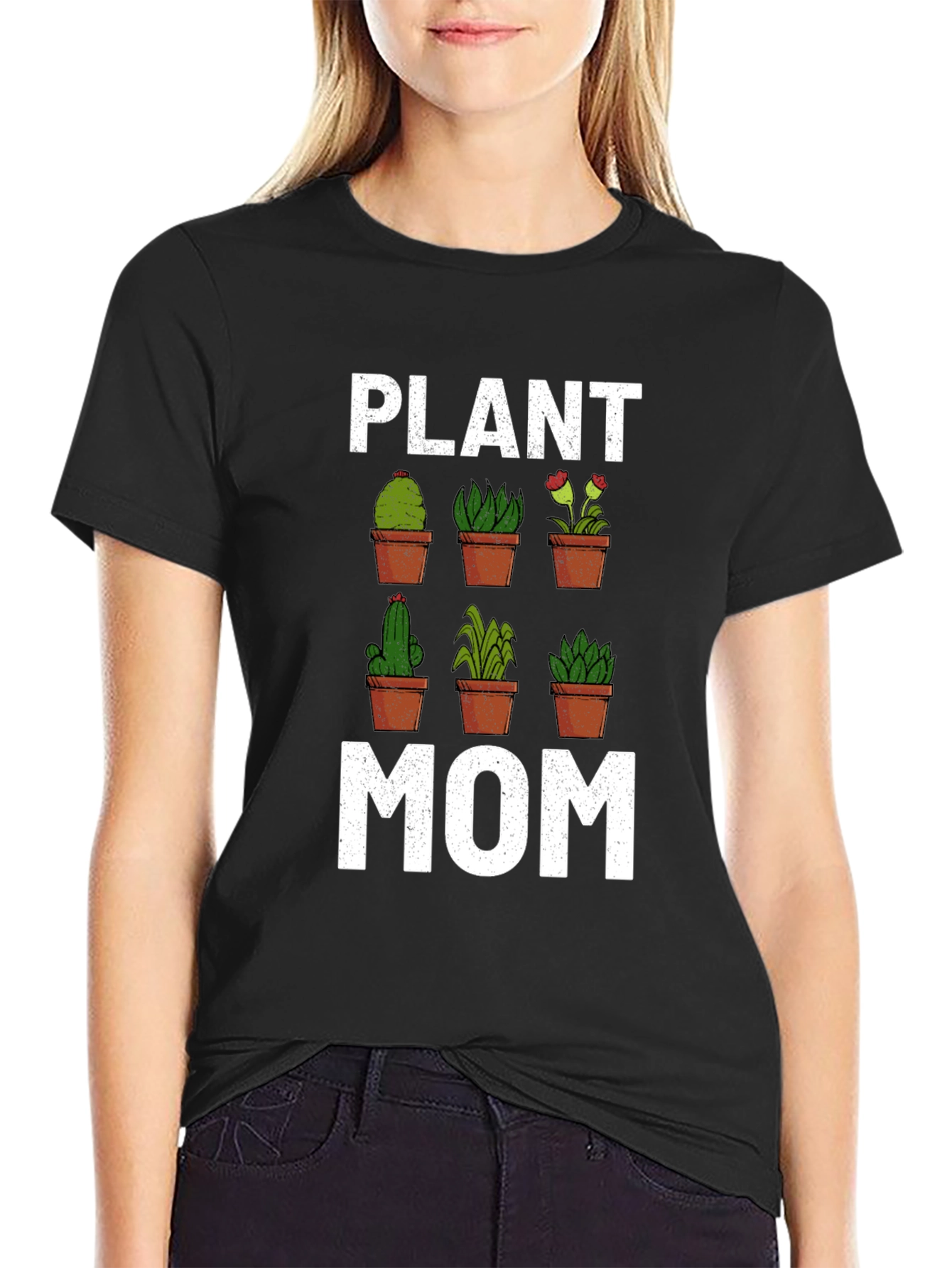 Plant Mom Graphic T-Shirt