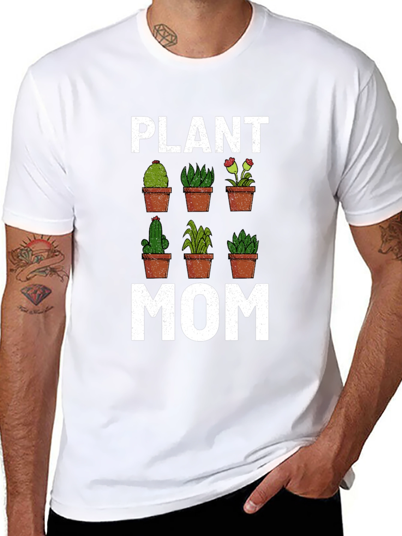 Plant Mom Graphic T-Shirt