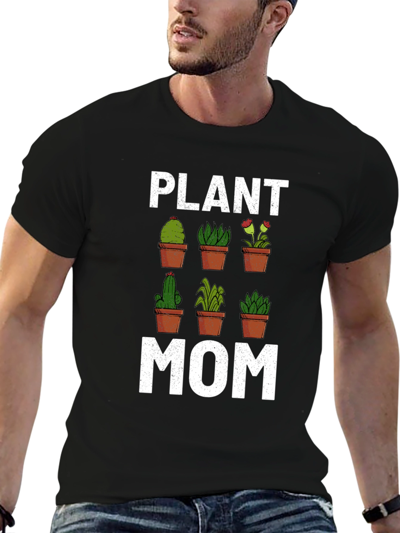 Plant Mom Graphic T-Shirt