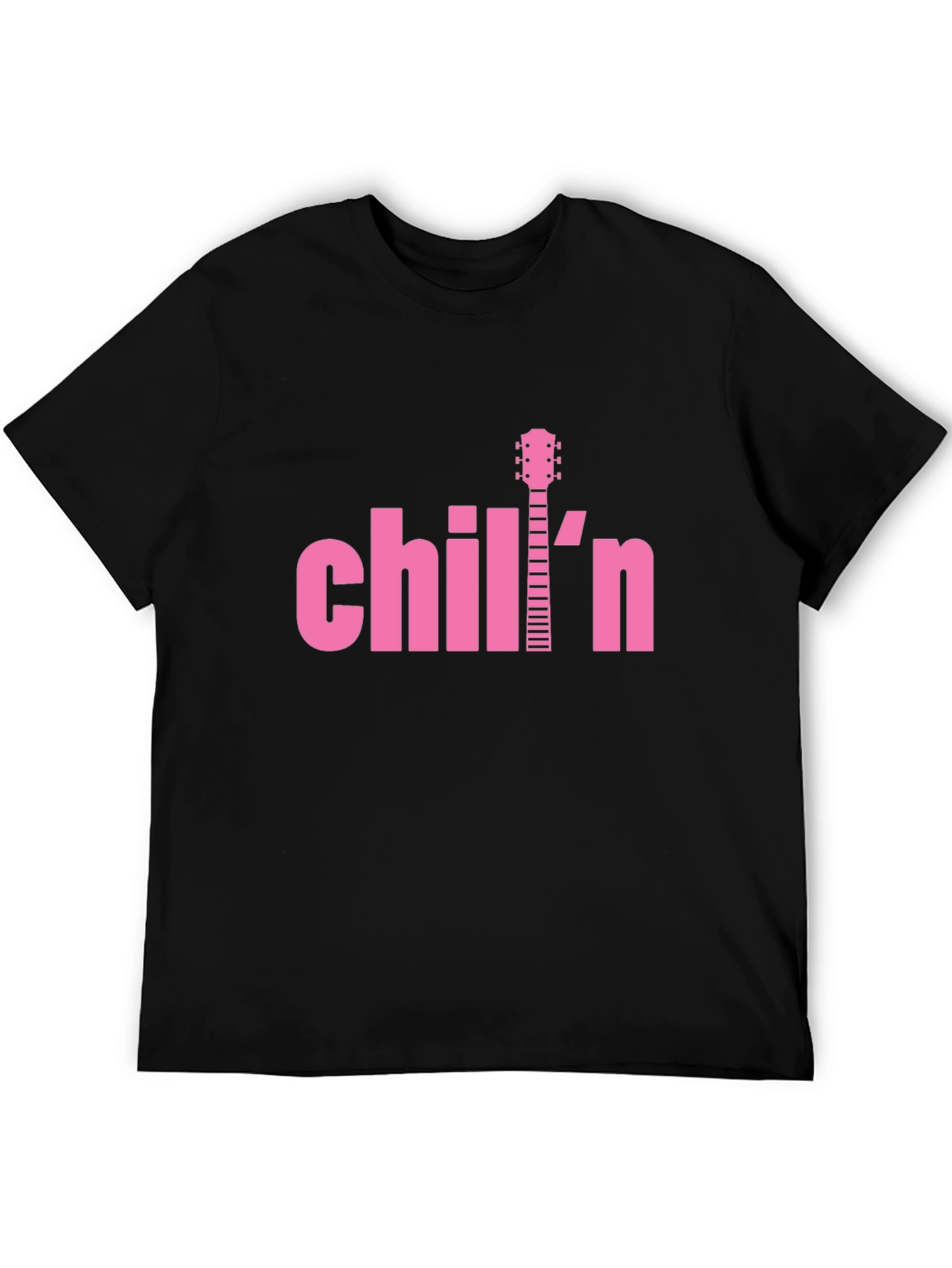 Chilln Guitar Tee - Relaxed Vibe T-Shirt
