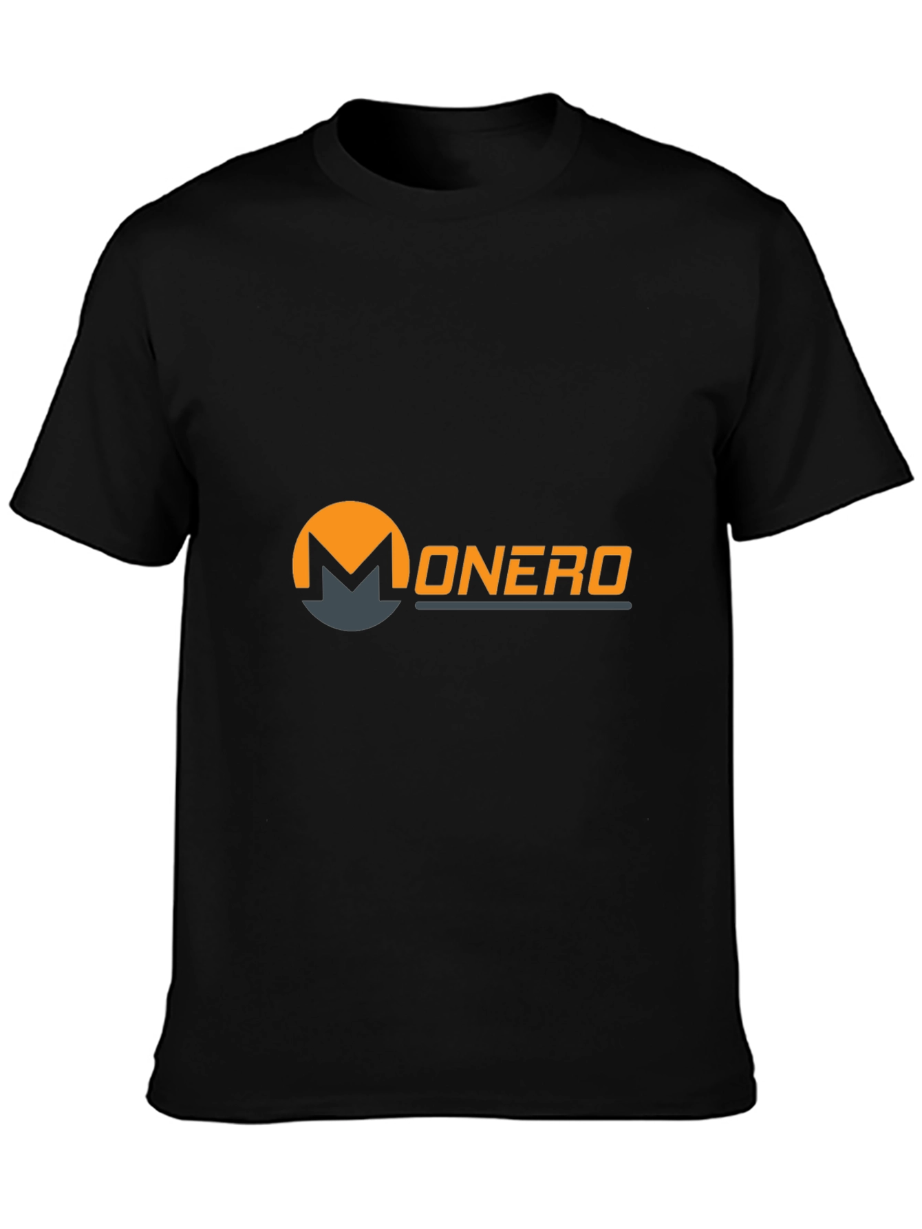 Monero Crypto Black T-Shirt