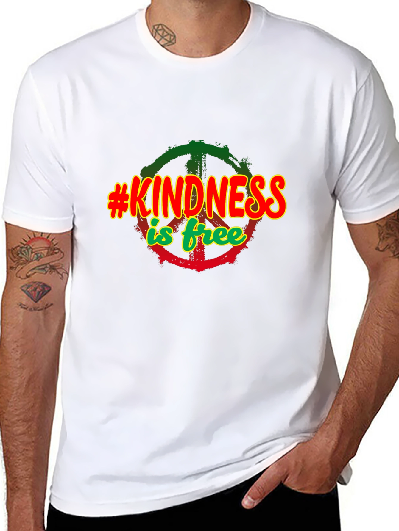 Kindness is Free Black T-Shirt