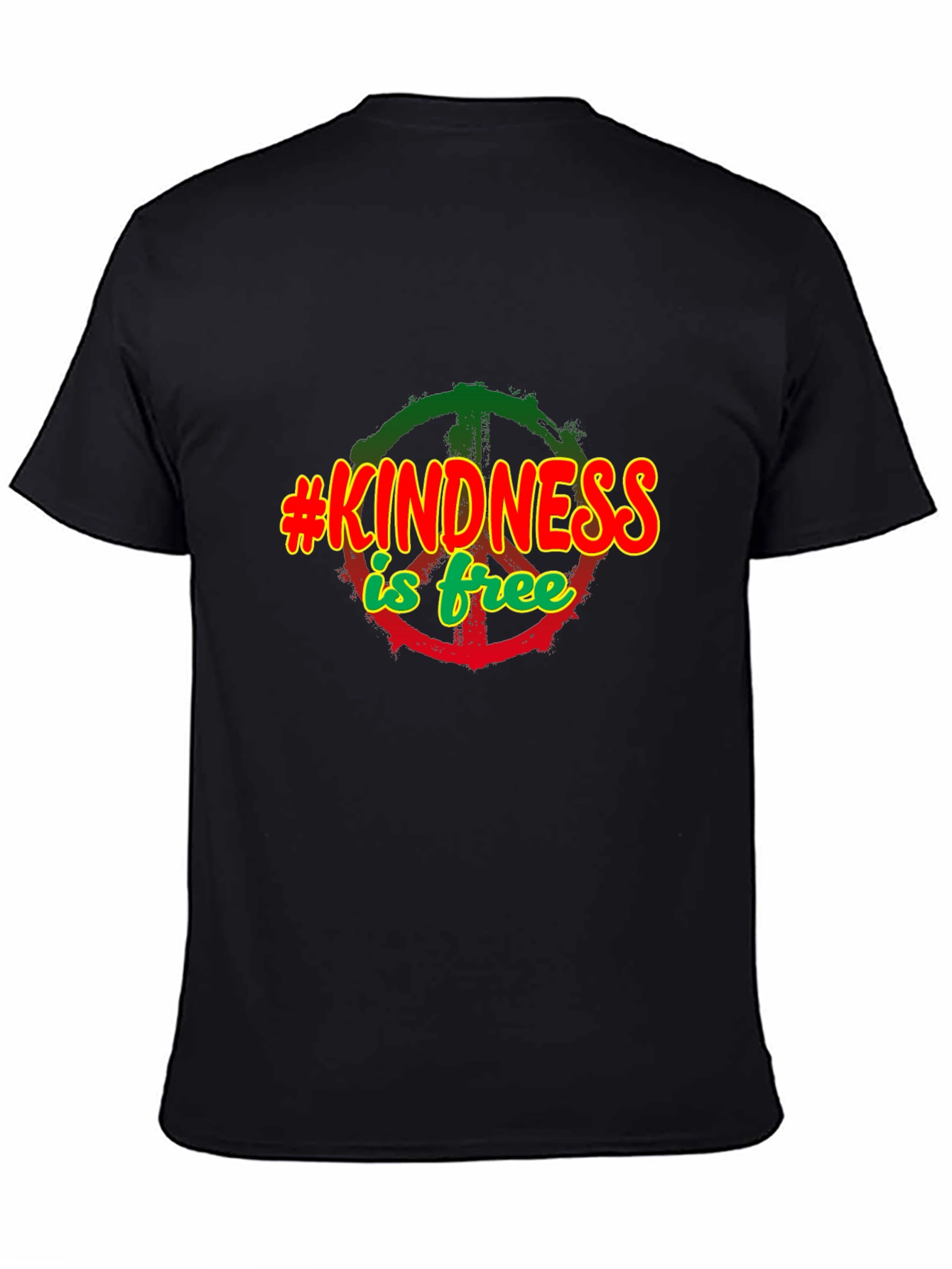 Kindness is Free Black T-Shirt